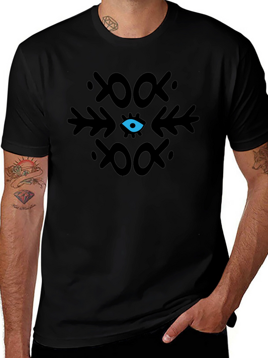 Mystic Eye Graphic T-Shirt - Black