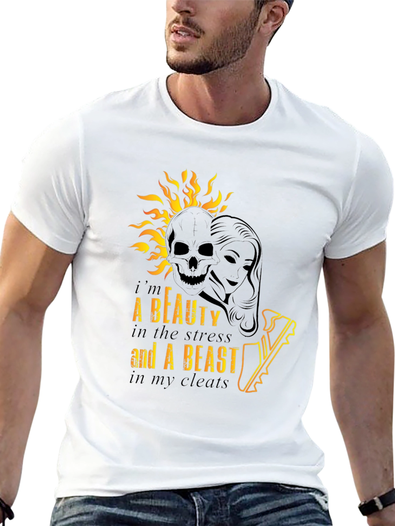 Beauty and Beast Graphic Tee