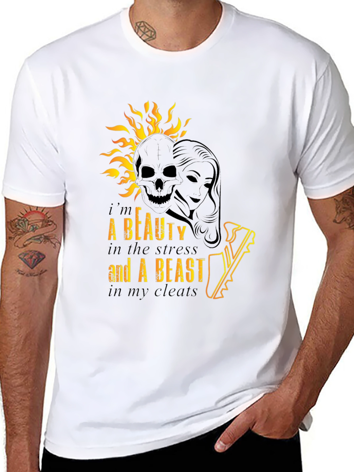 Beauty and Beast Graphic Tee