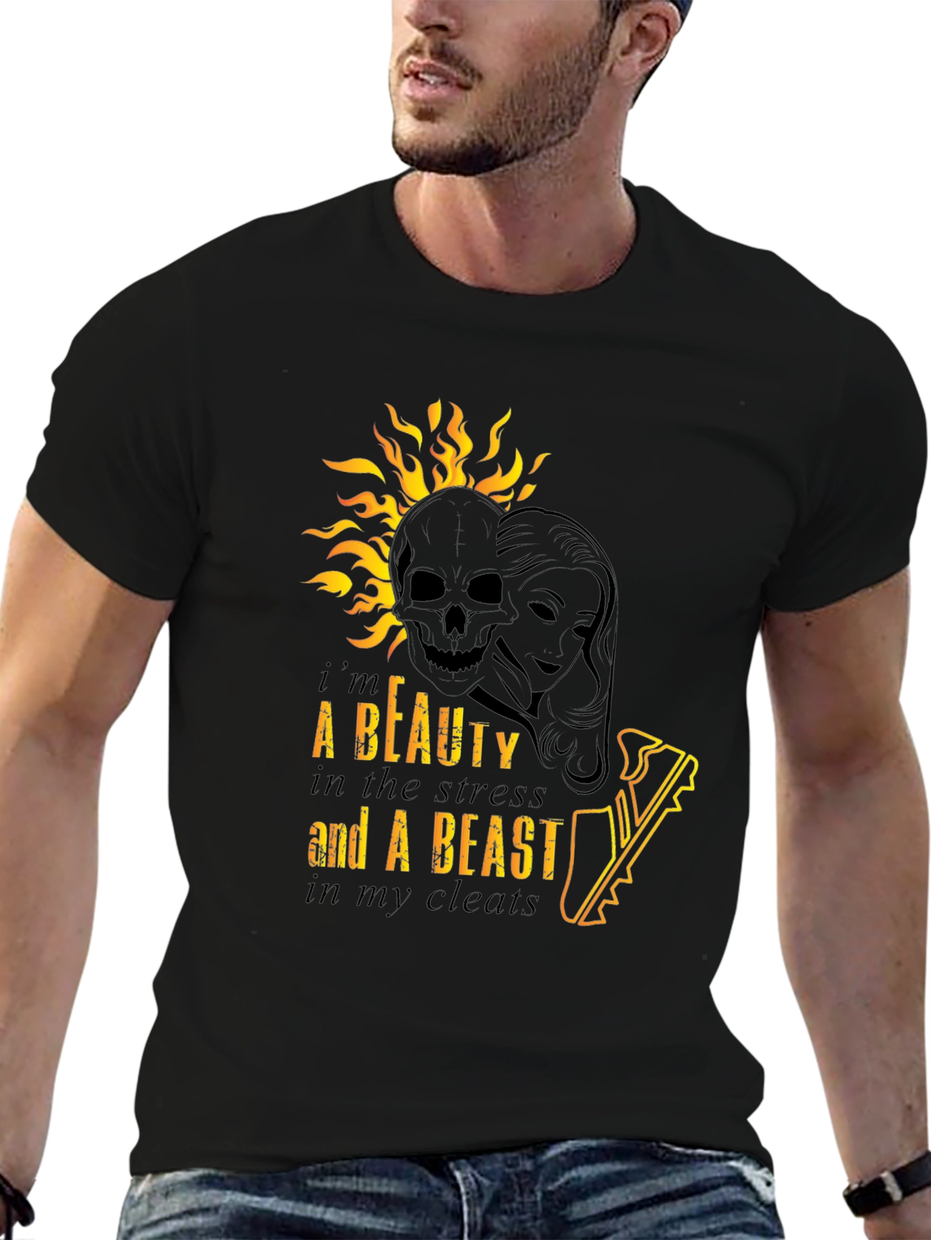 Beauty and Beast Graphic Tee