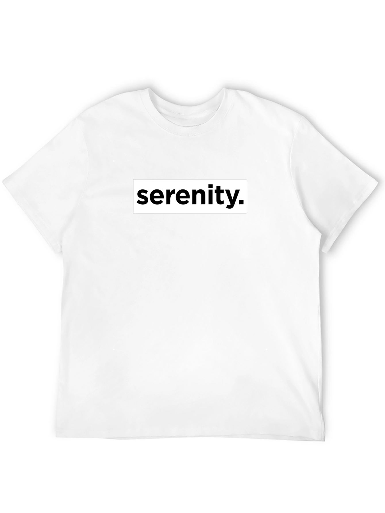 Serenity Graphic Tee - Classic Black T-Shirt