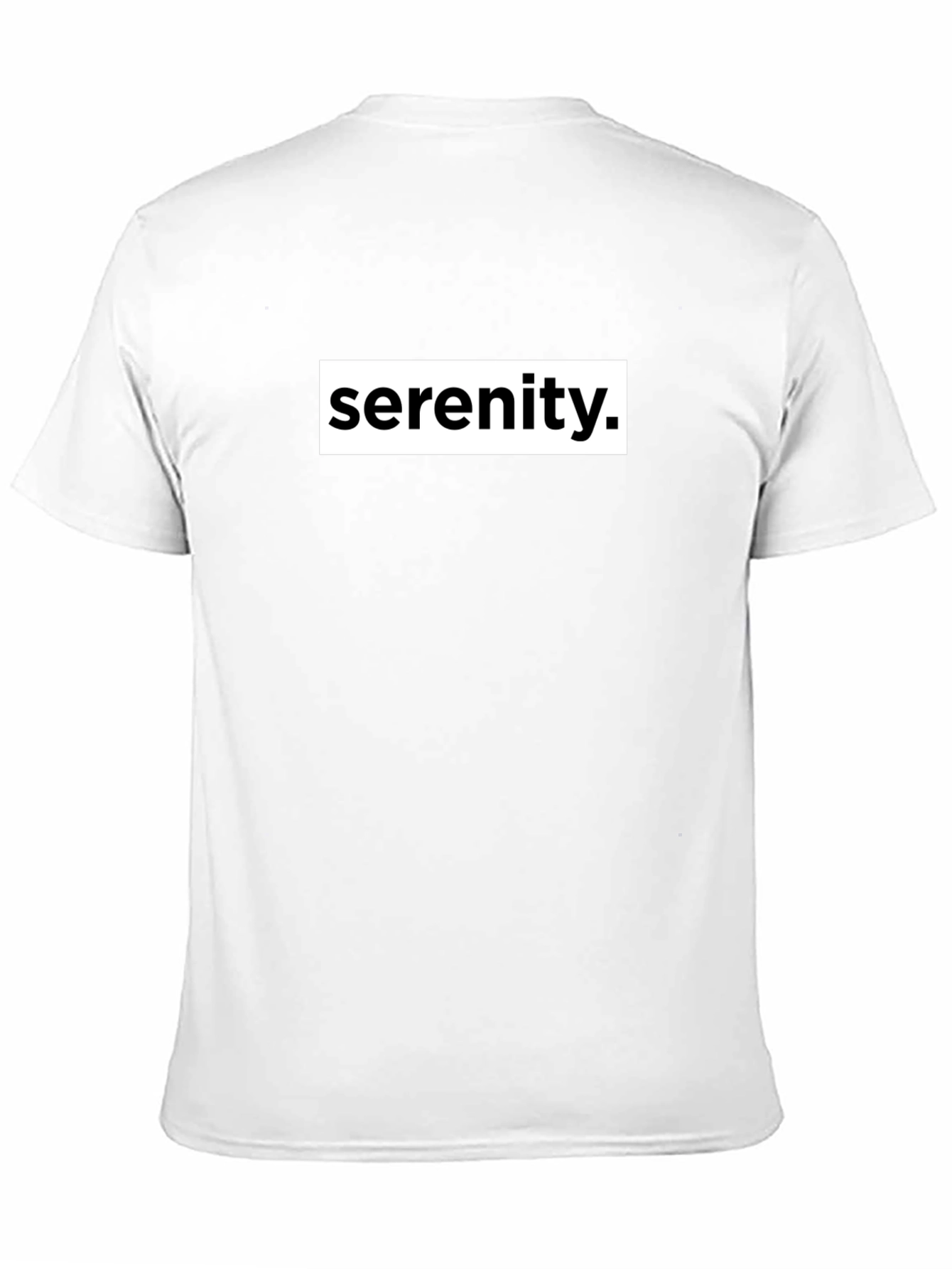 Serenity Graphic Tee - Classic Black T-Shirt