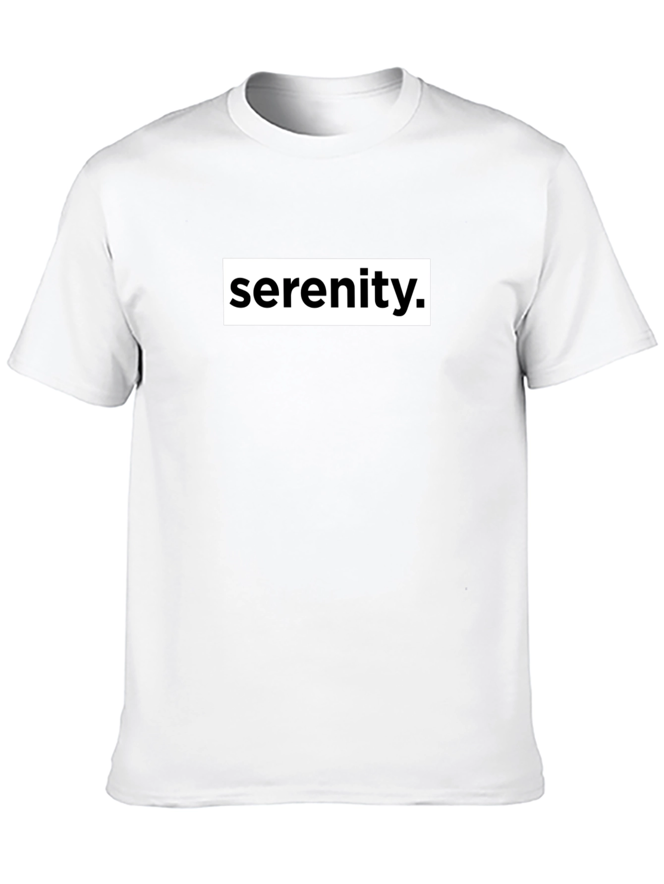 Serenity Graphic Tee - Classic Black T-Shirt