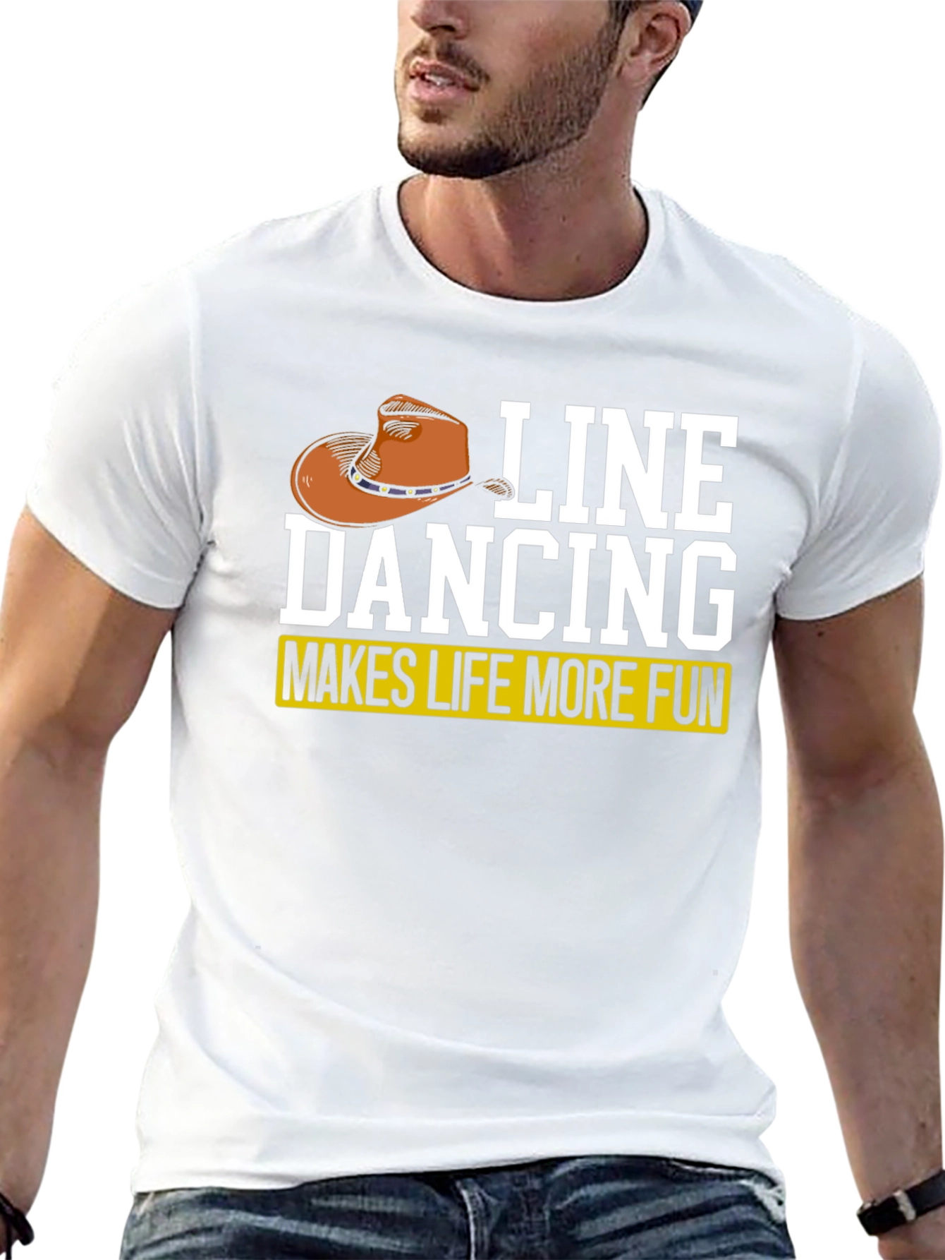 Line Dancing T-Shirt - Makes Life More Fun