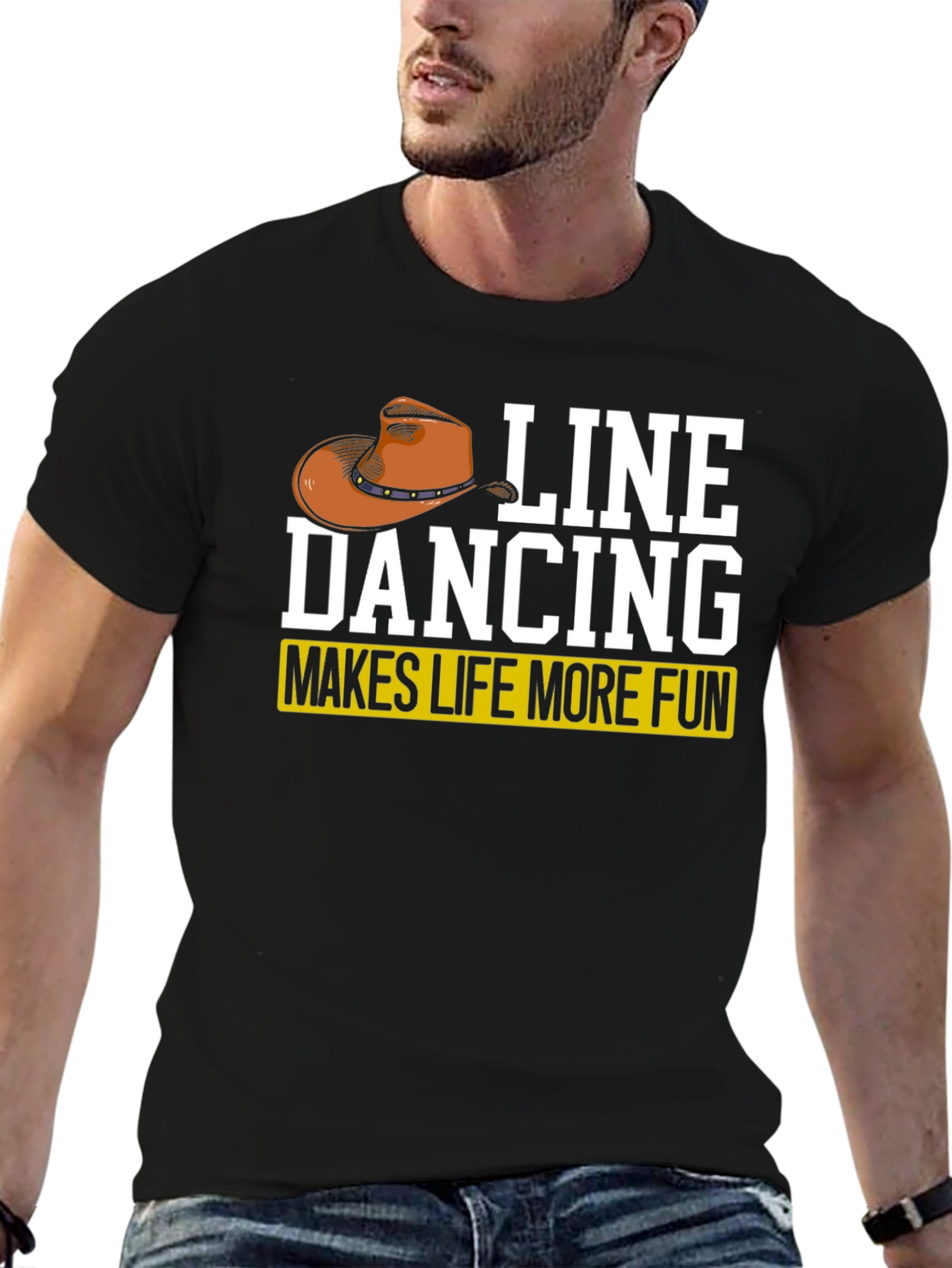 Line Dancing T-Shirt - Makes Life More Fun