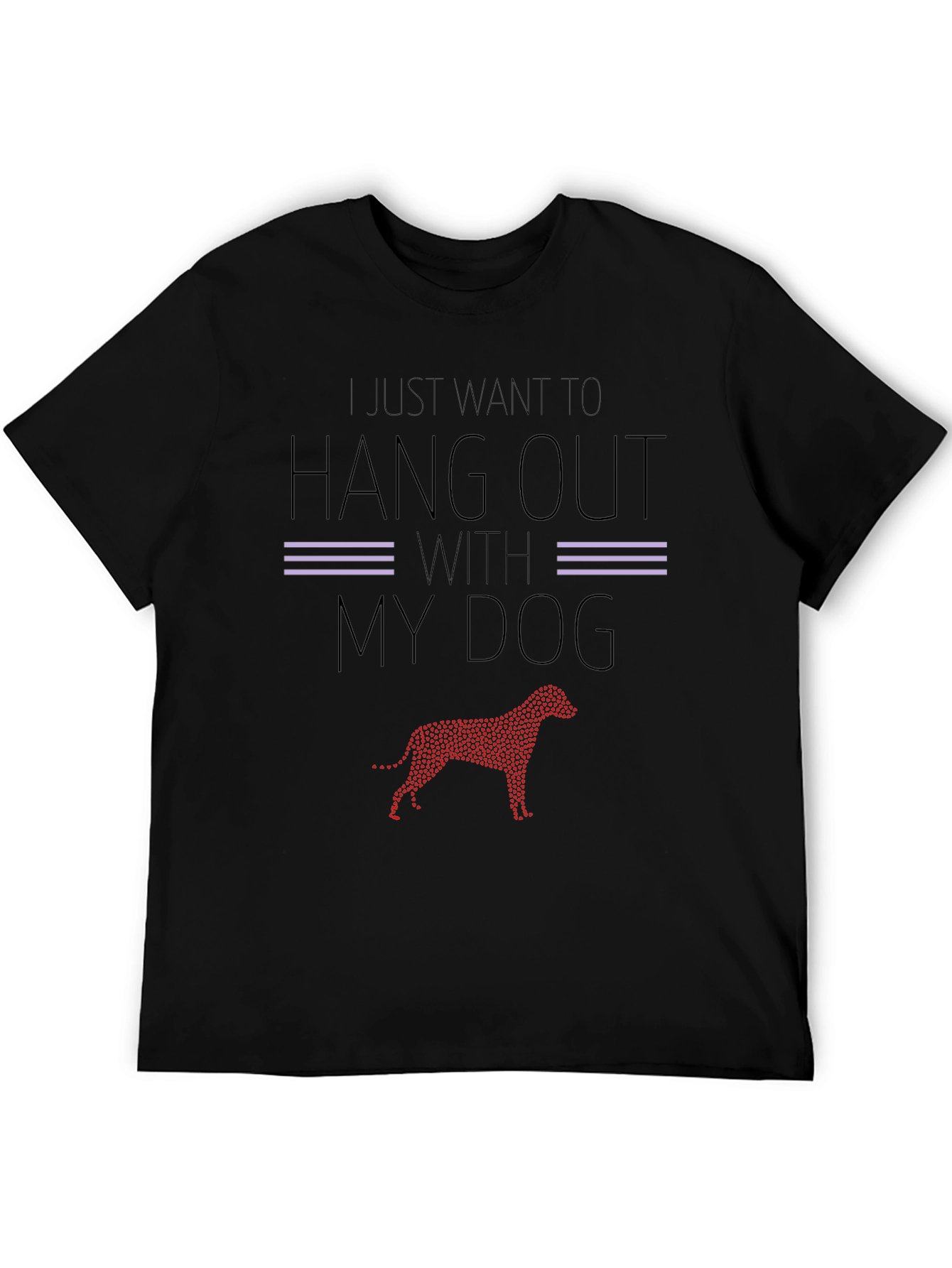 Hang Out With My Dog T-Shirt - Unisex
