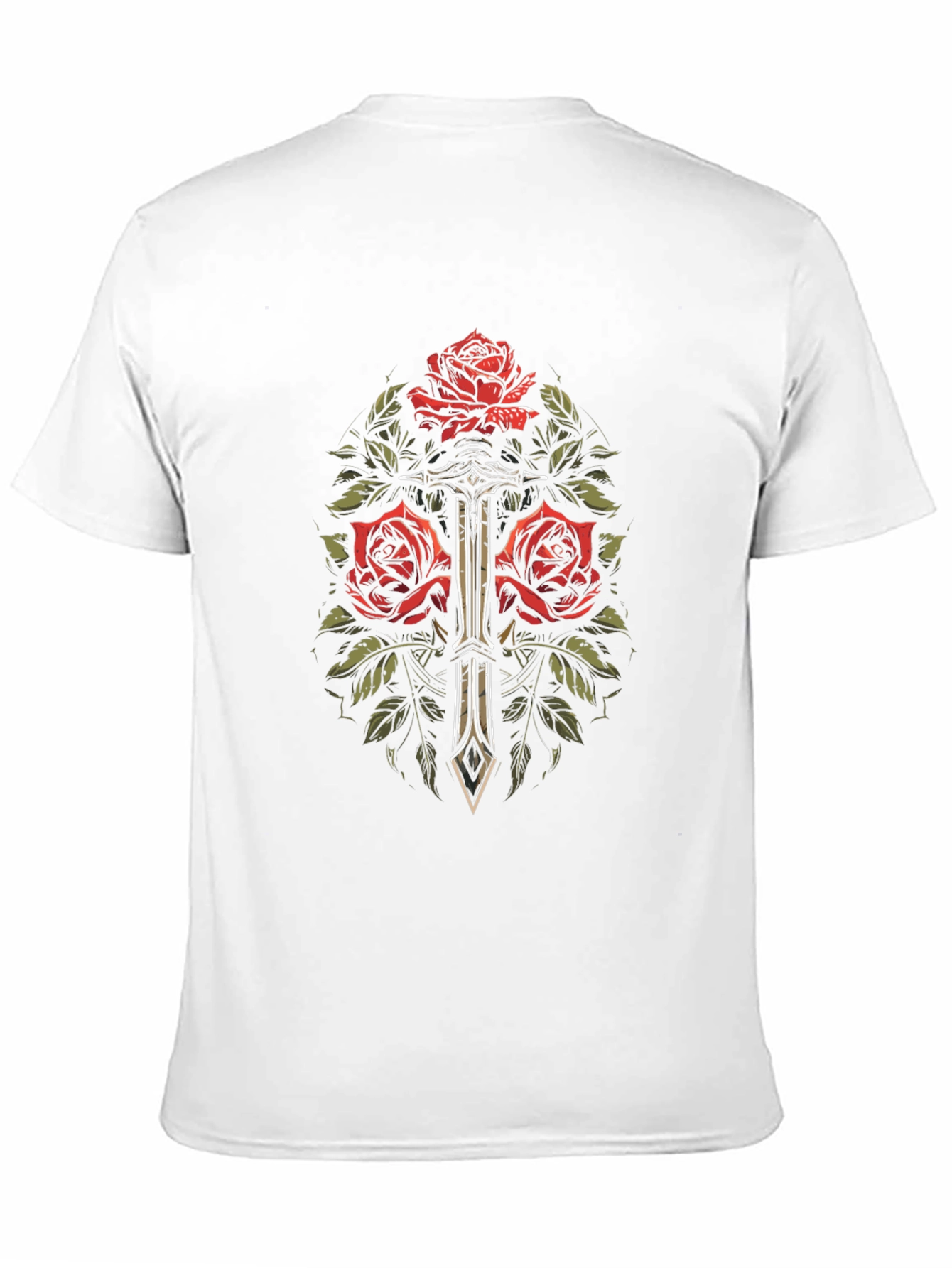 Rose & Dagger Graphic Tee - Edgy Streetwear