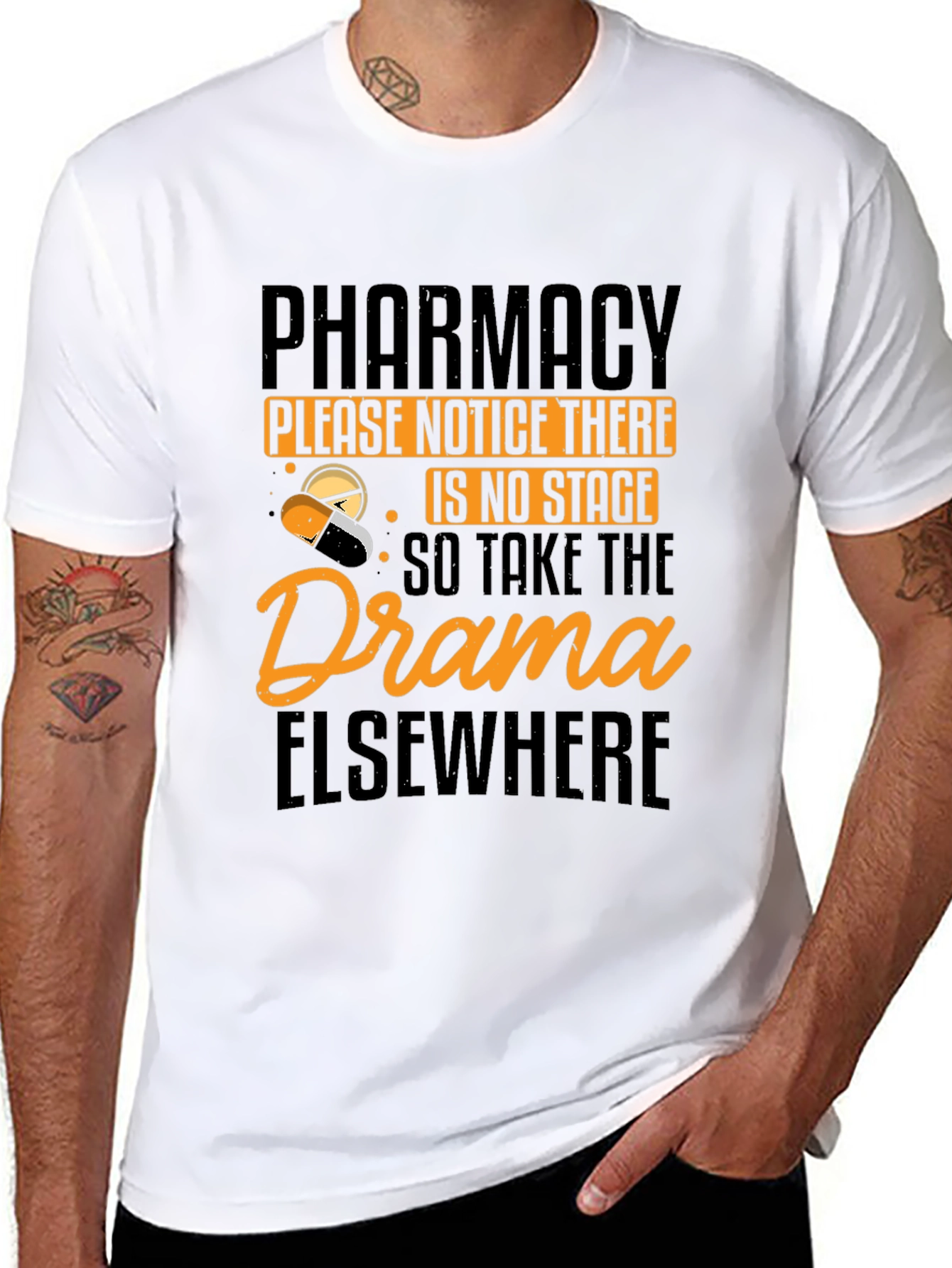 Pharmacy No Drama T-Shirt