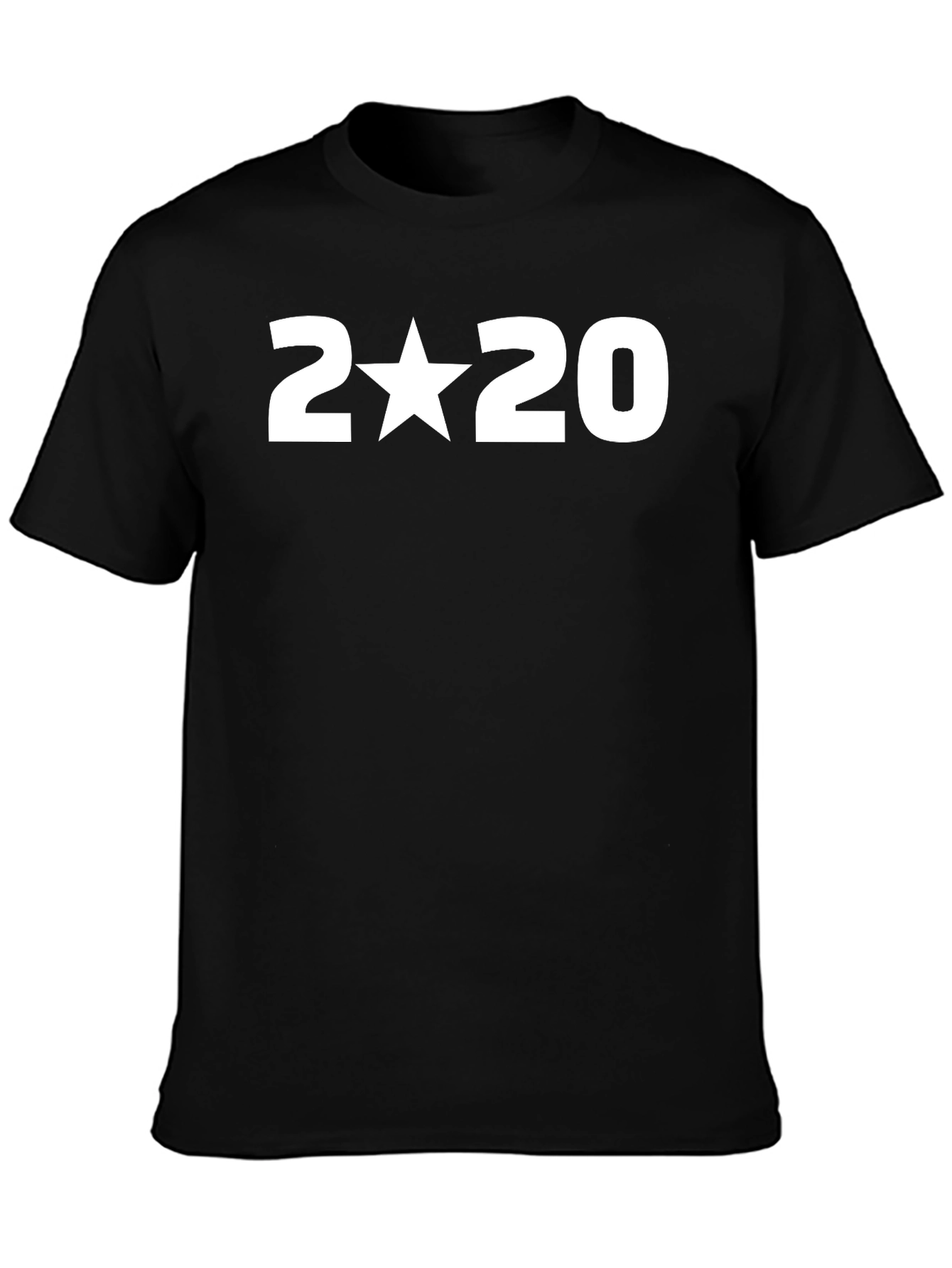 2 Star 20 Graphic Tee - Mens Black T-Shirt
