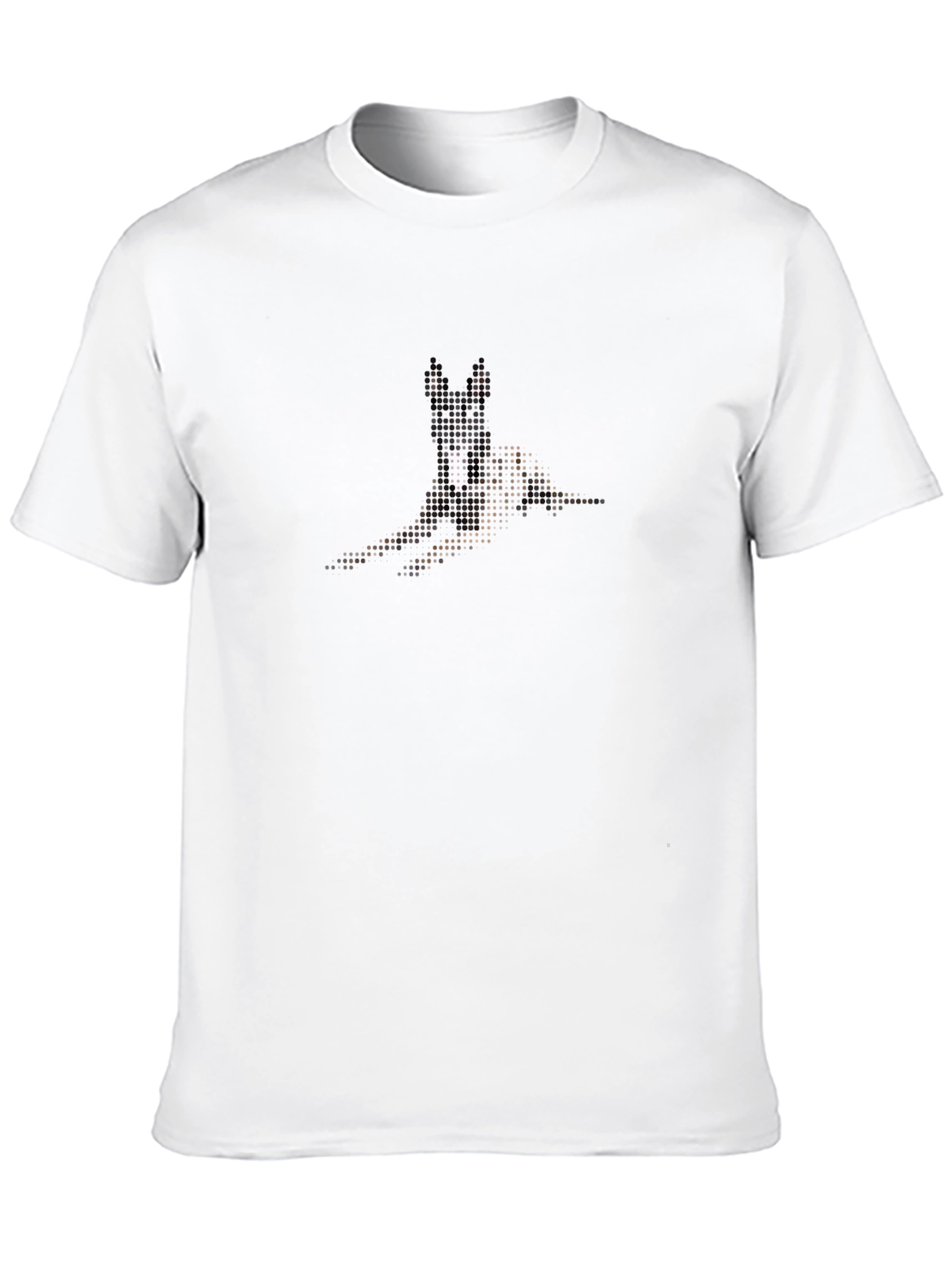 Doberman Pixel Art T-Shirt - Cool Graphic Tee