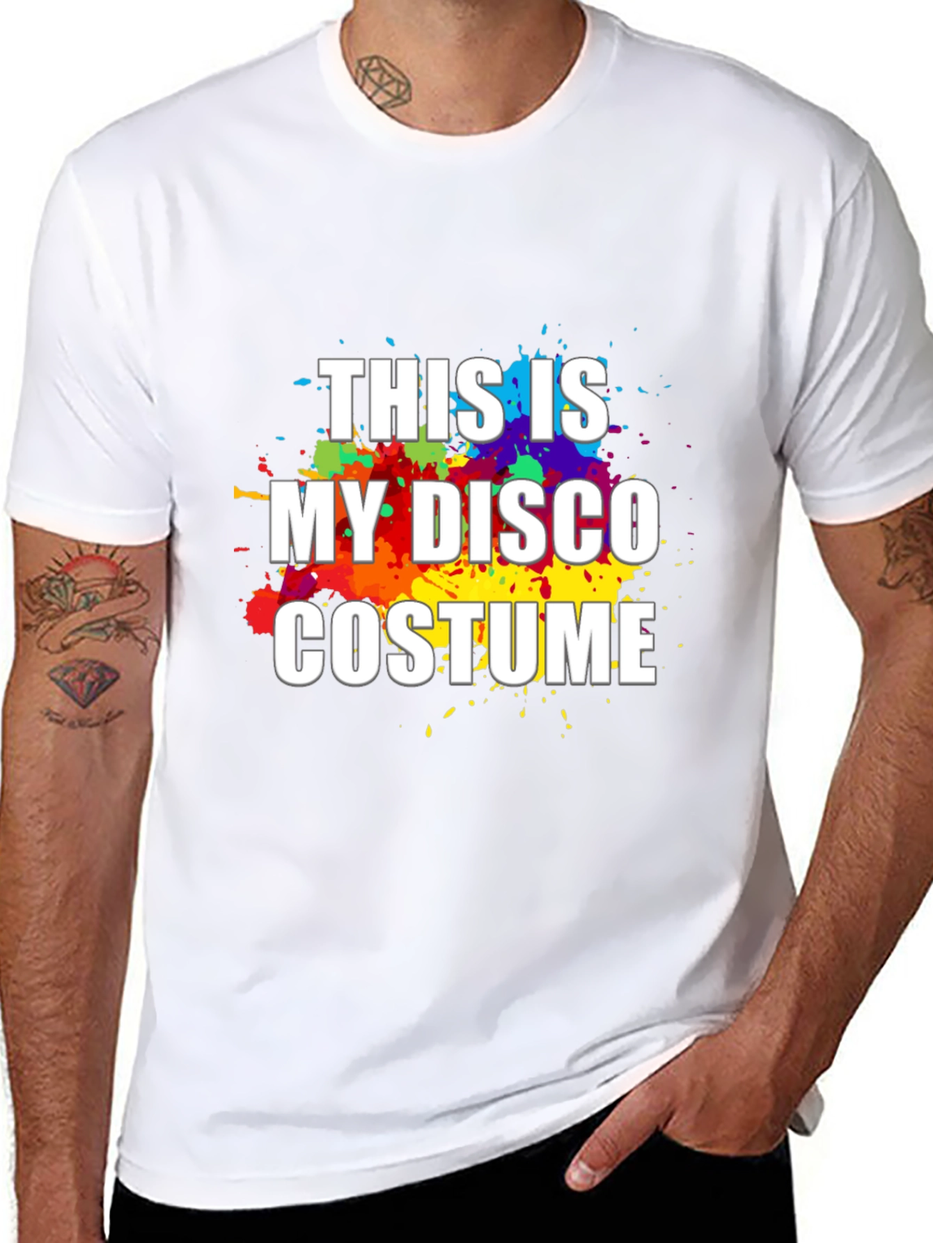 This Is My Disco Costume Graphic T-Shirt
