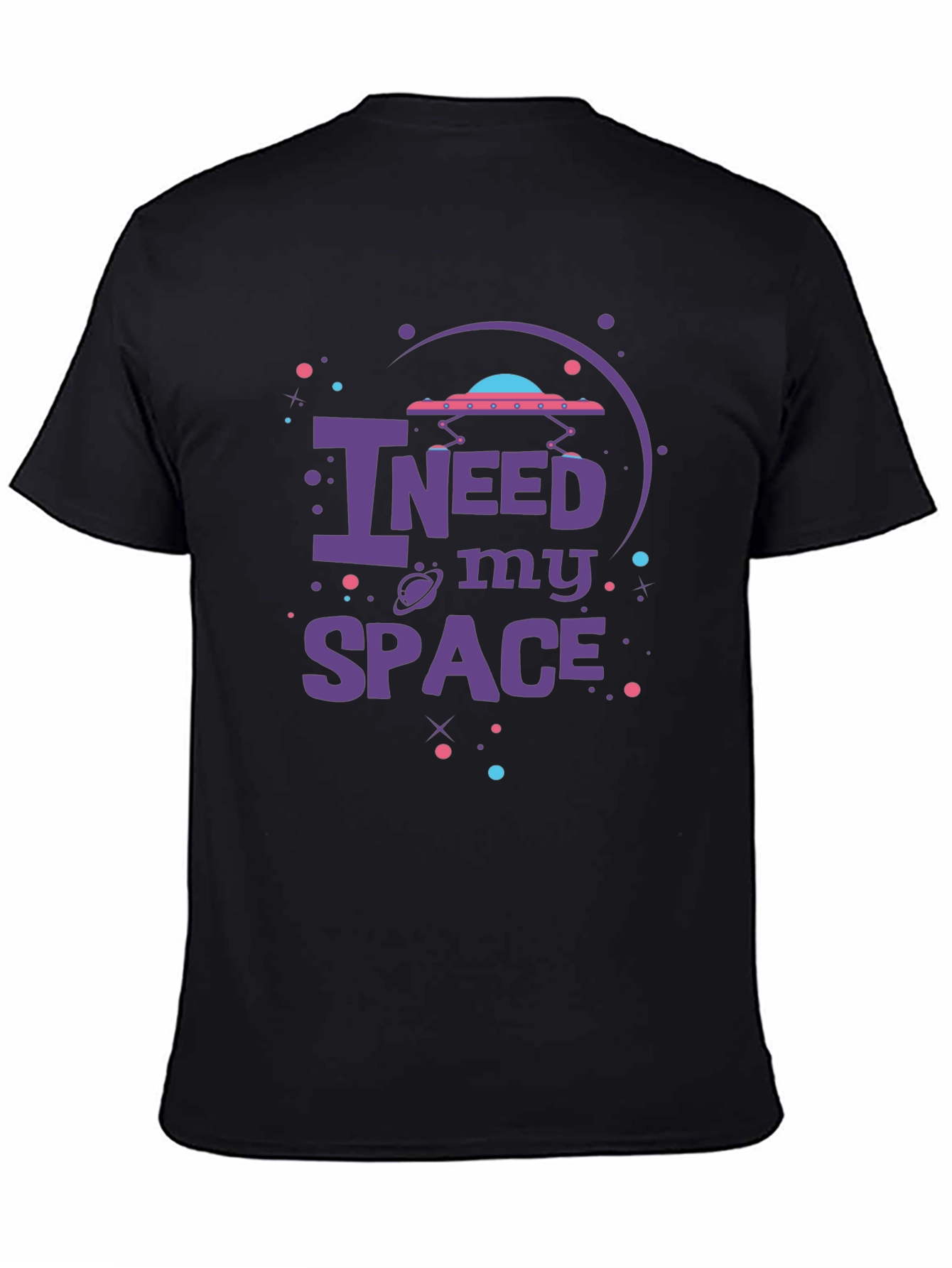 I Need My Space UFO Graphic T-Shirt