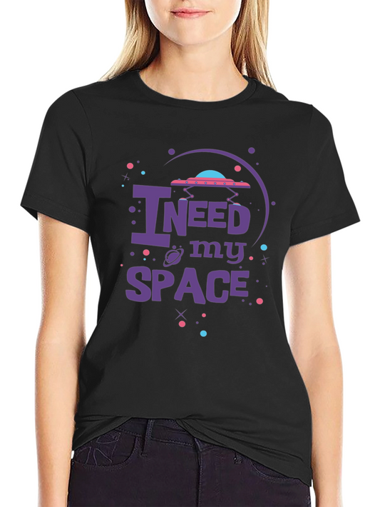 I Need My Space UFO Graphic T-Shirt