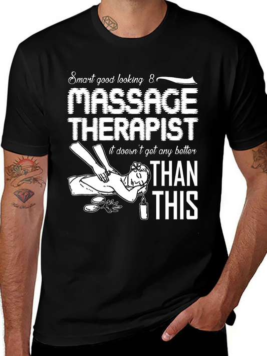 Massage Therapist Funny Graphic T-Shirt