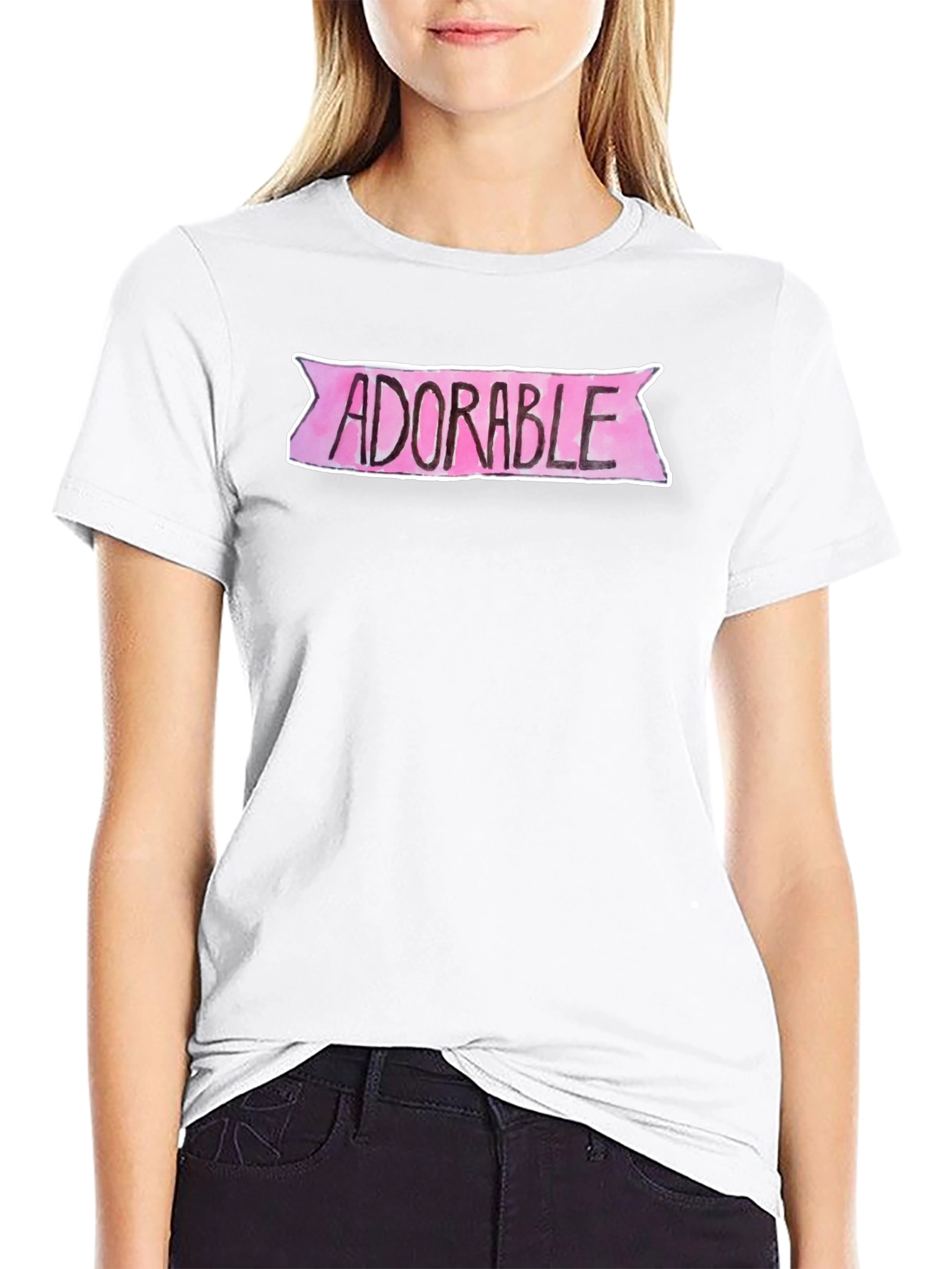 Adorable Graphic Tee - Casual Comfort
