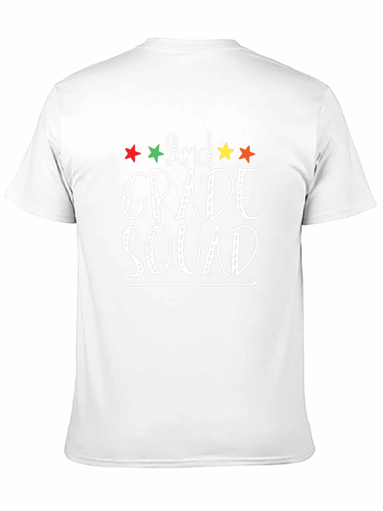 2nd Grade Squad Black T-Shirt