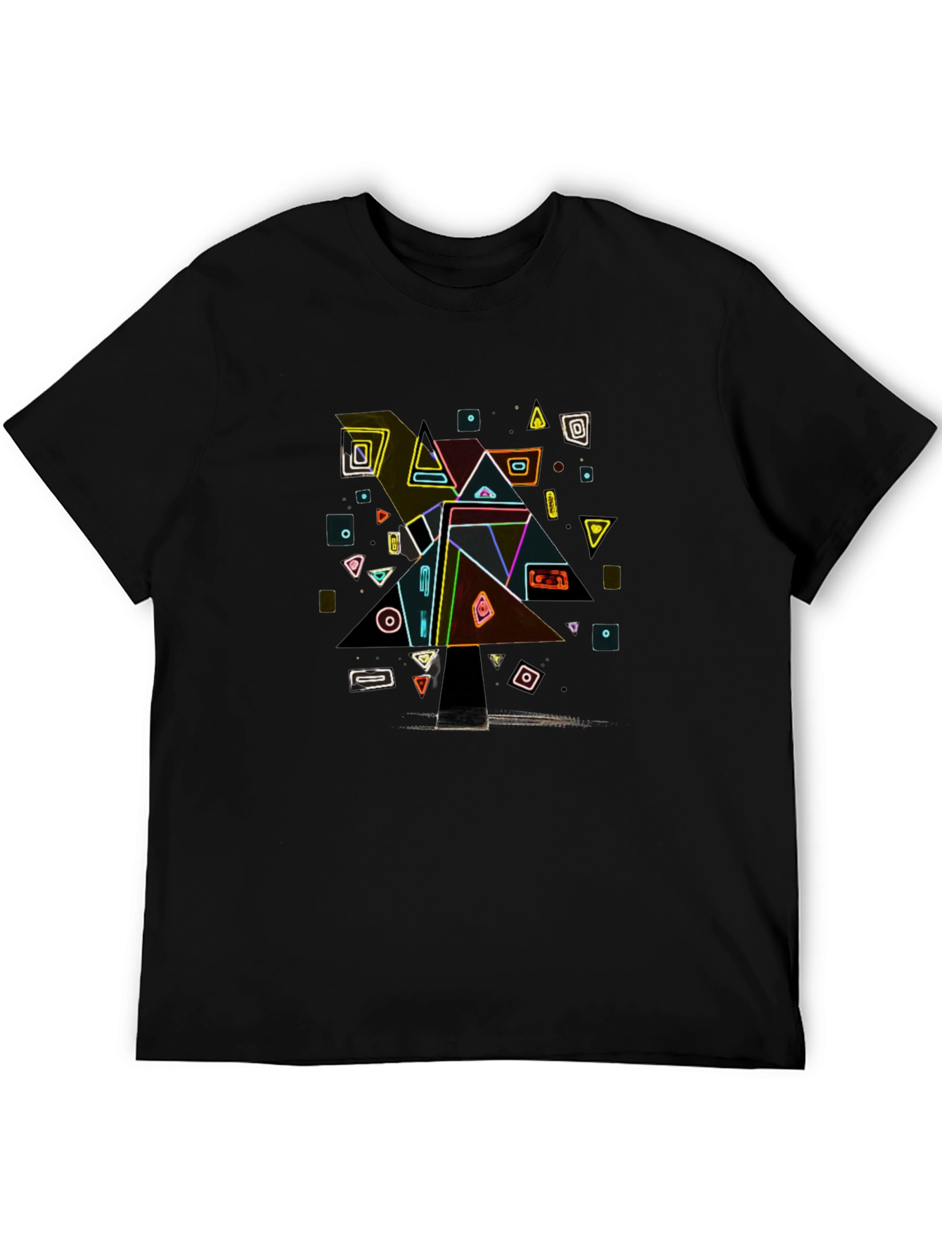 Abstract Geometric Tee - Modern Art Shirt