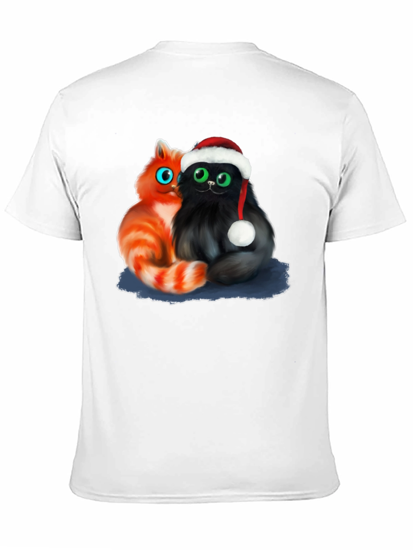 Festive Cats T-Shirt - Holiday Graphic Tee