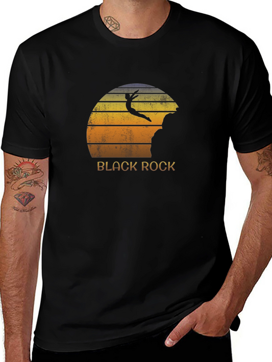 Black Rock Sunset T-Shirt - Adventure Ready