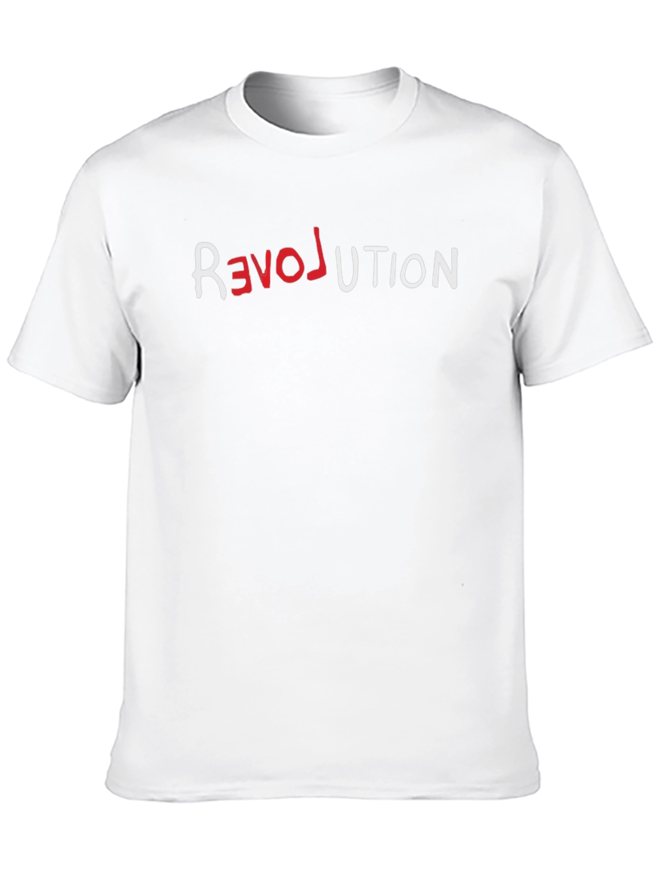 Revolution Black Graphic T-Shirt