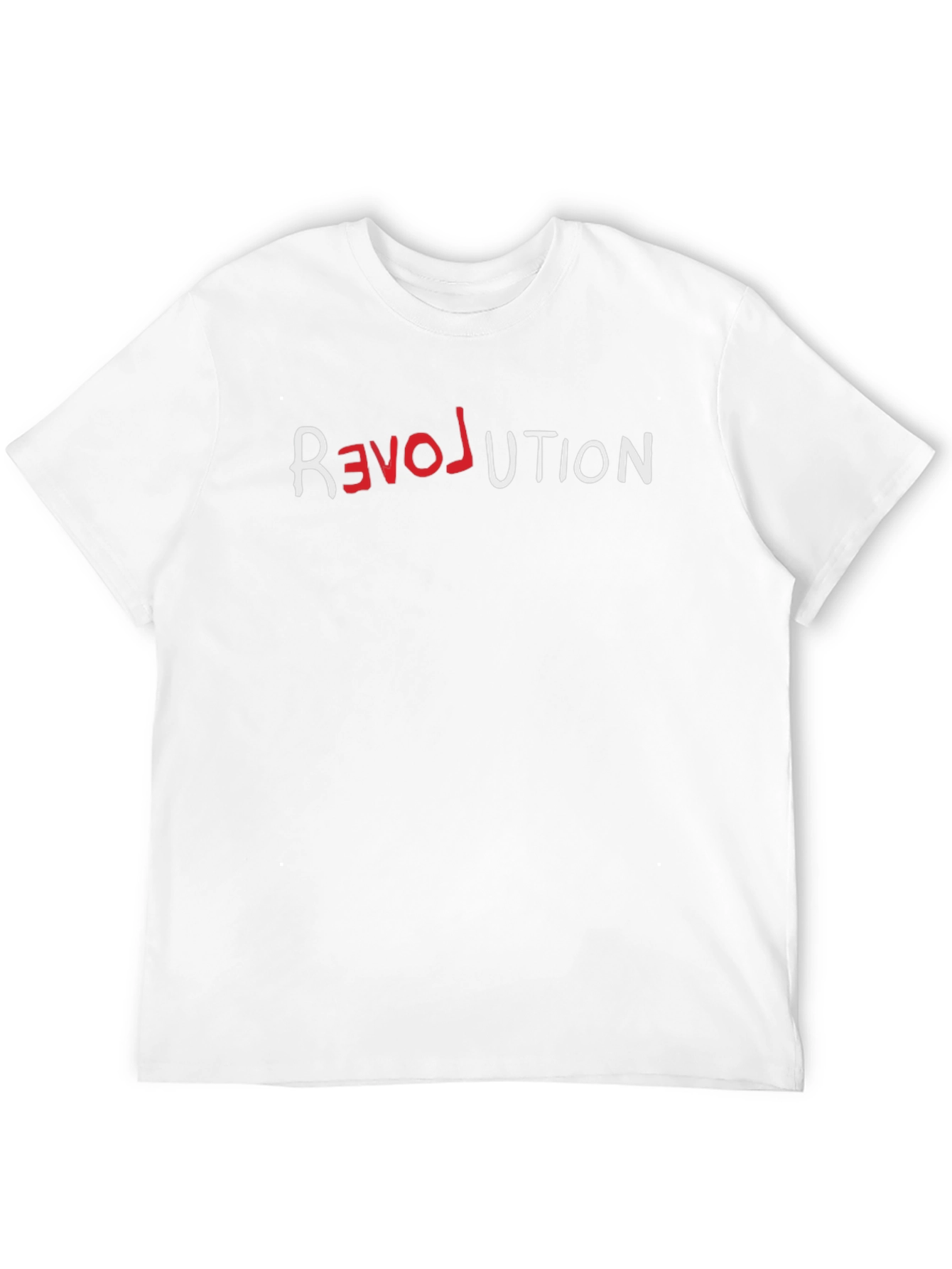 Revolution Black Graphic T-Shirt