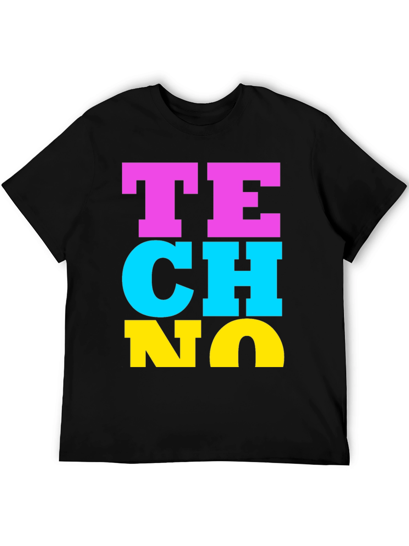 Techno Bold Statement T-Shirt