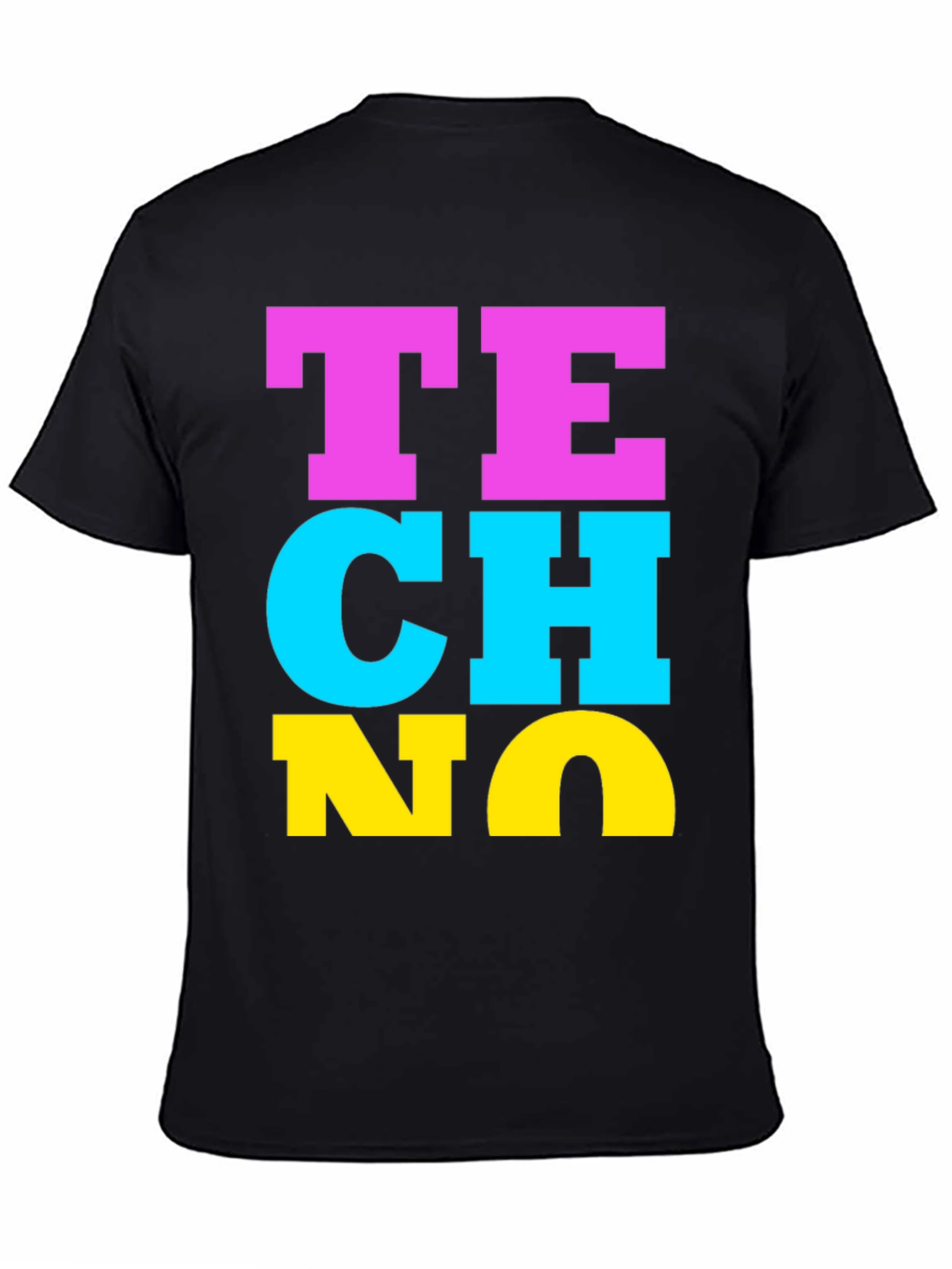 Techno Bold Statement T-Shirt