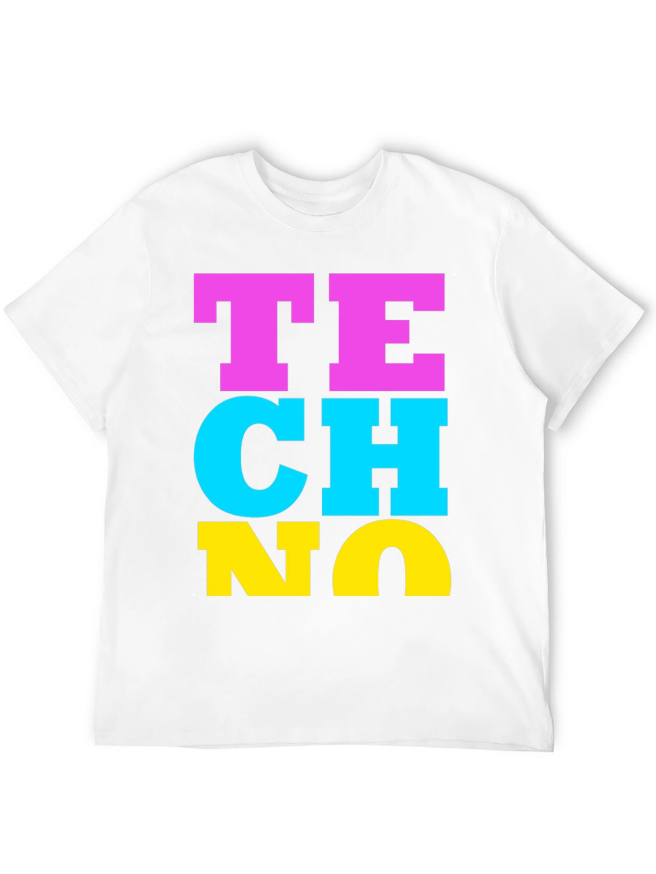 Techno Bold Statement T-Shirt