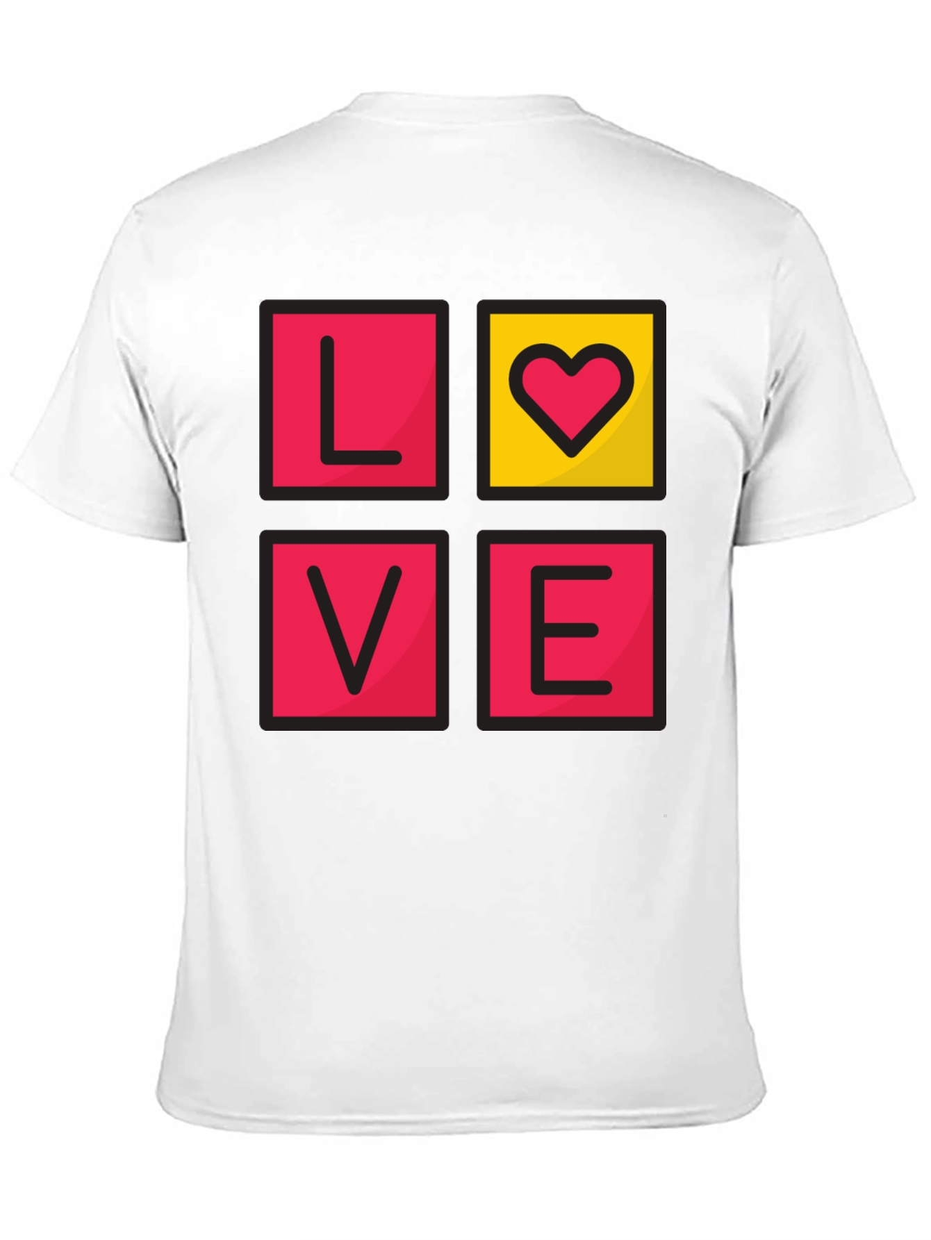 Love Graphic T-Shirt - Stylish Heart Tee