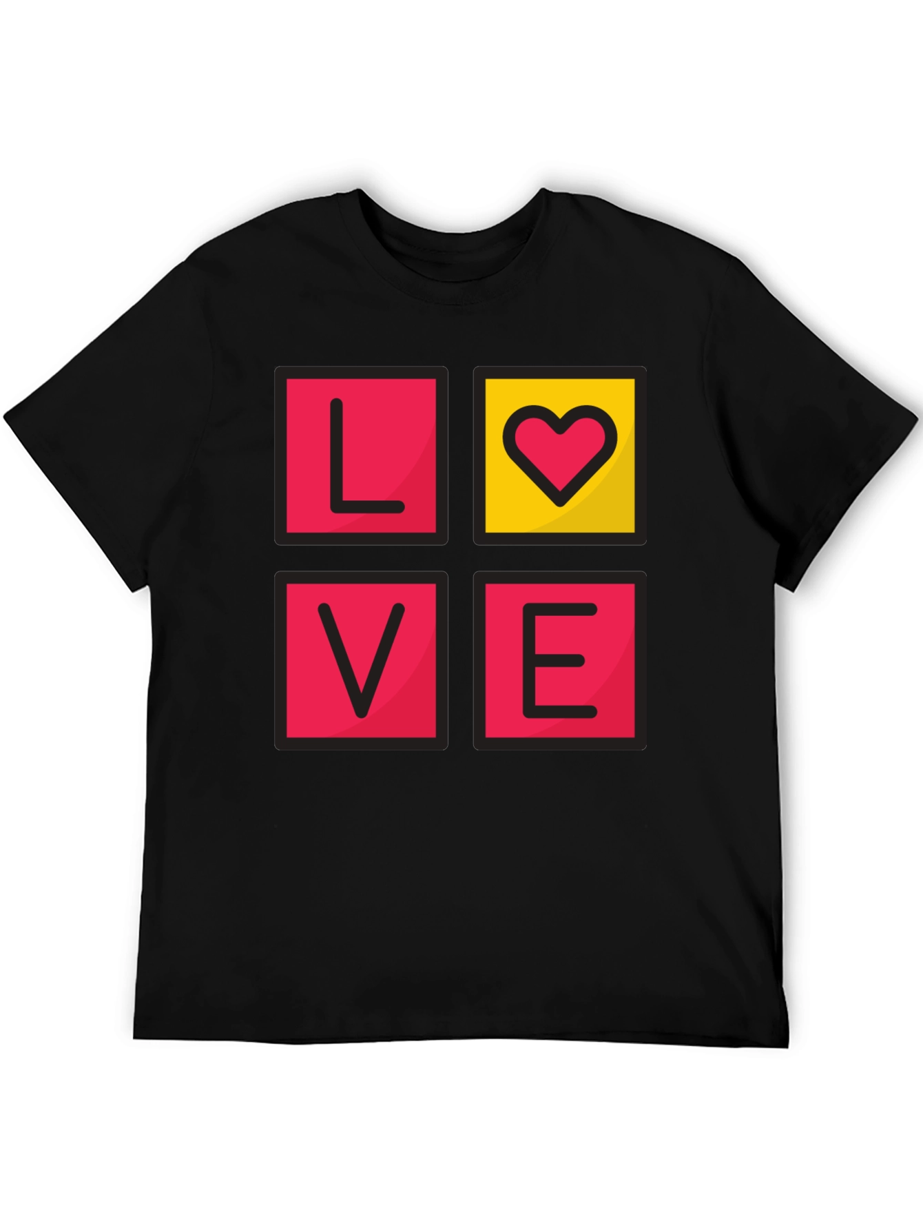 Love Graphic T-Shirt - Stylish Heart Tee