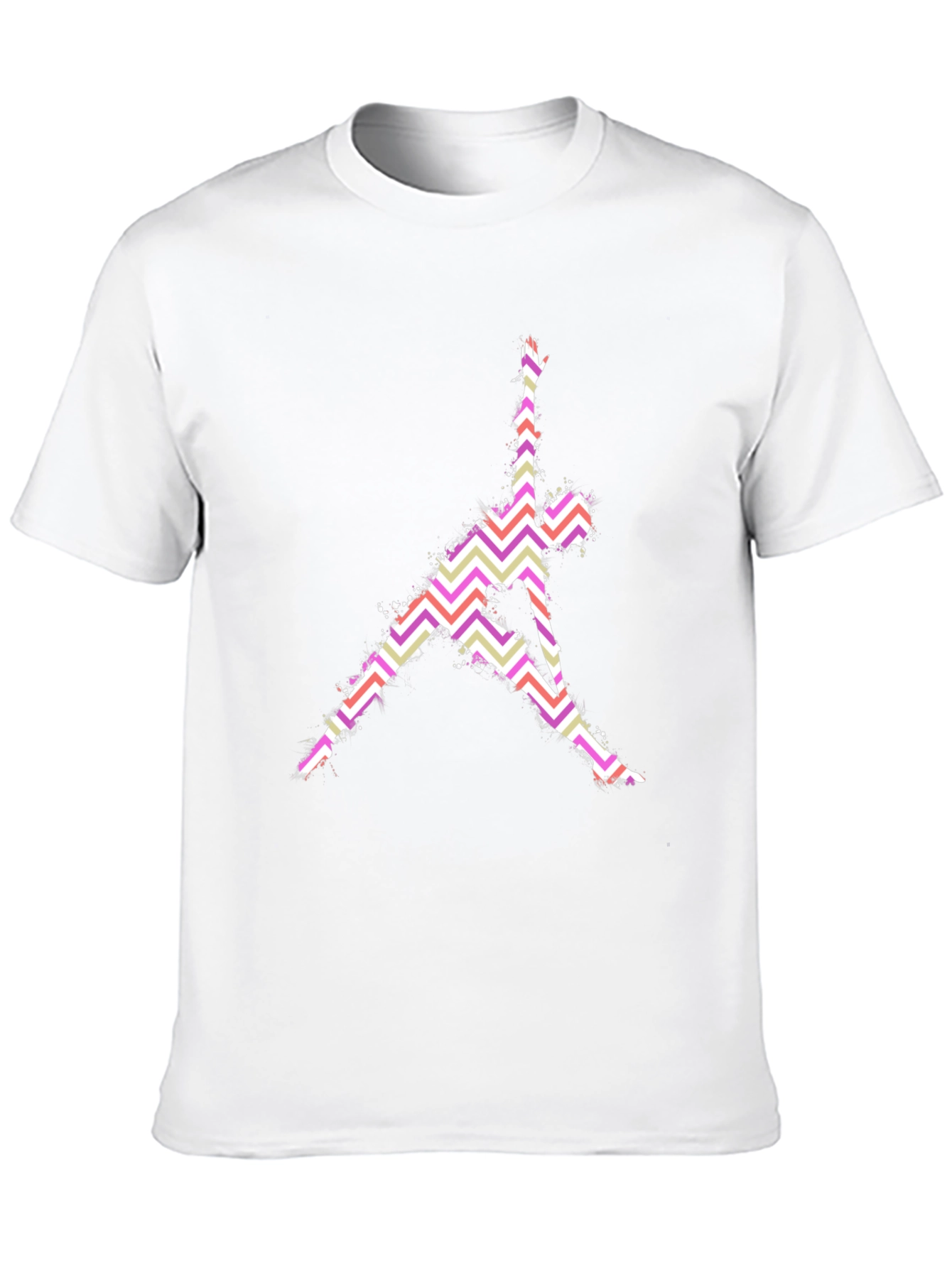 Yoga Pose Graphic Print Black T-Shirt