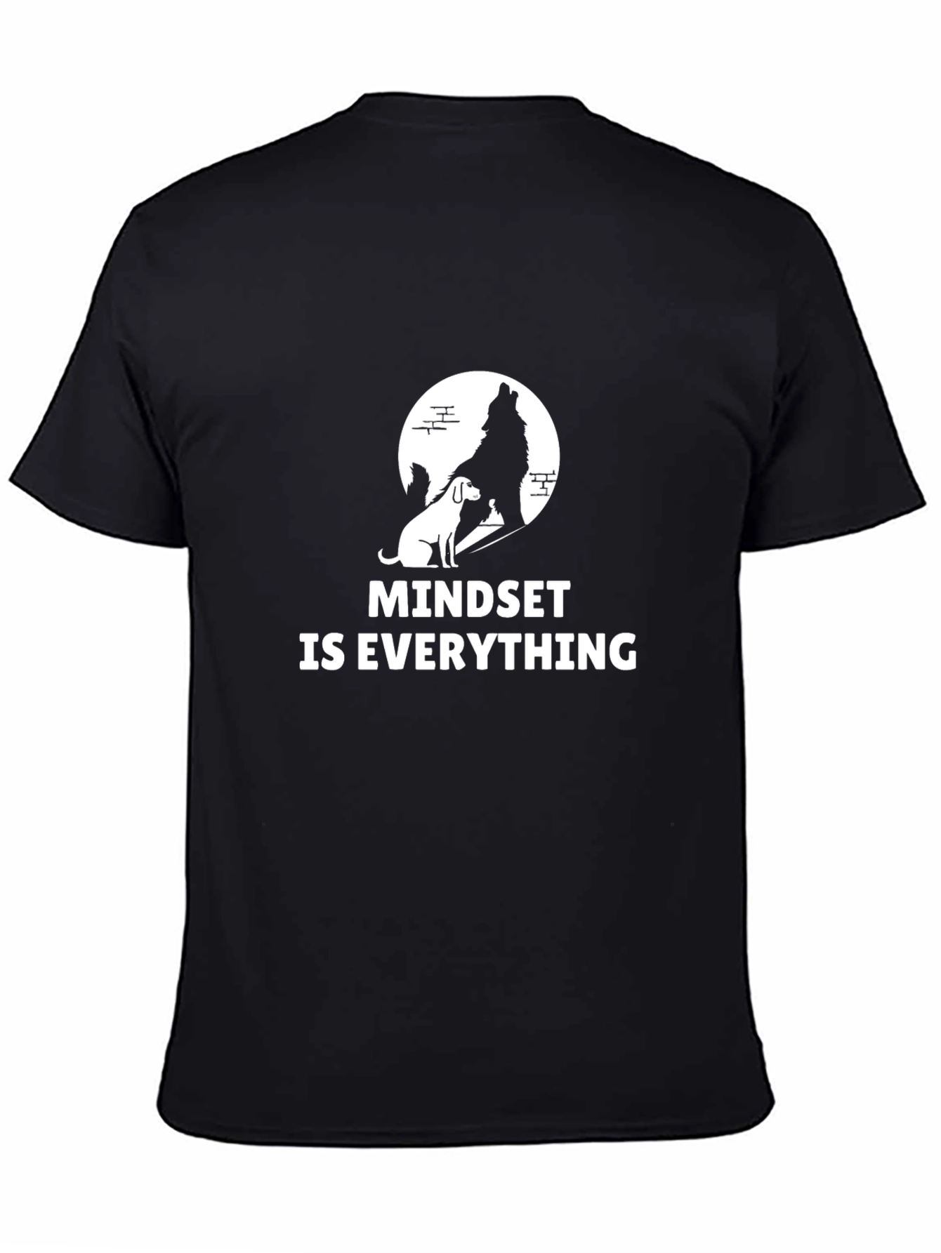 Mindset Is Everything Graphic Tee - Black