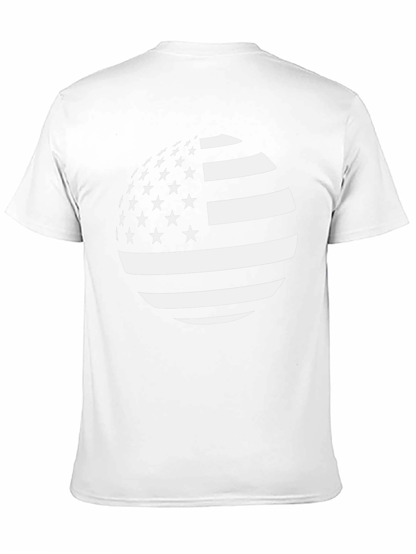 American Flag Globe T-Shirt - Patriotic USA Pride