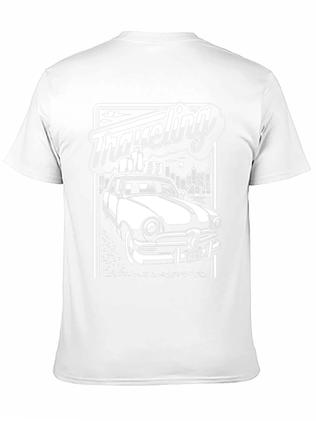 Retro Car T-Shirt - Traveling Graphic Tee