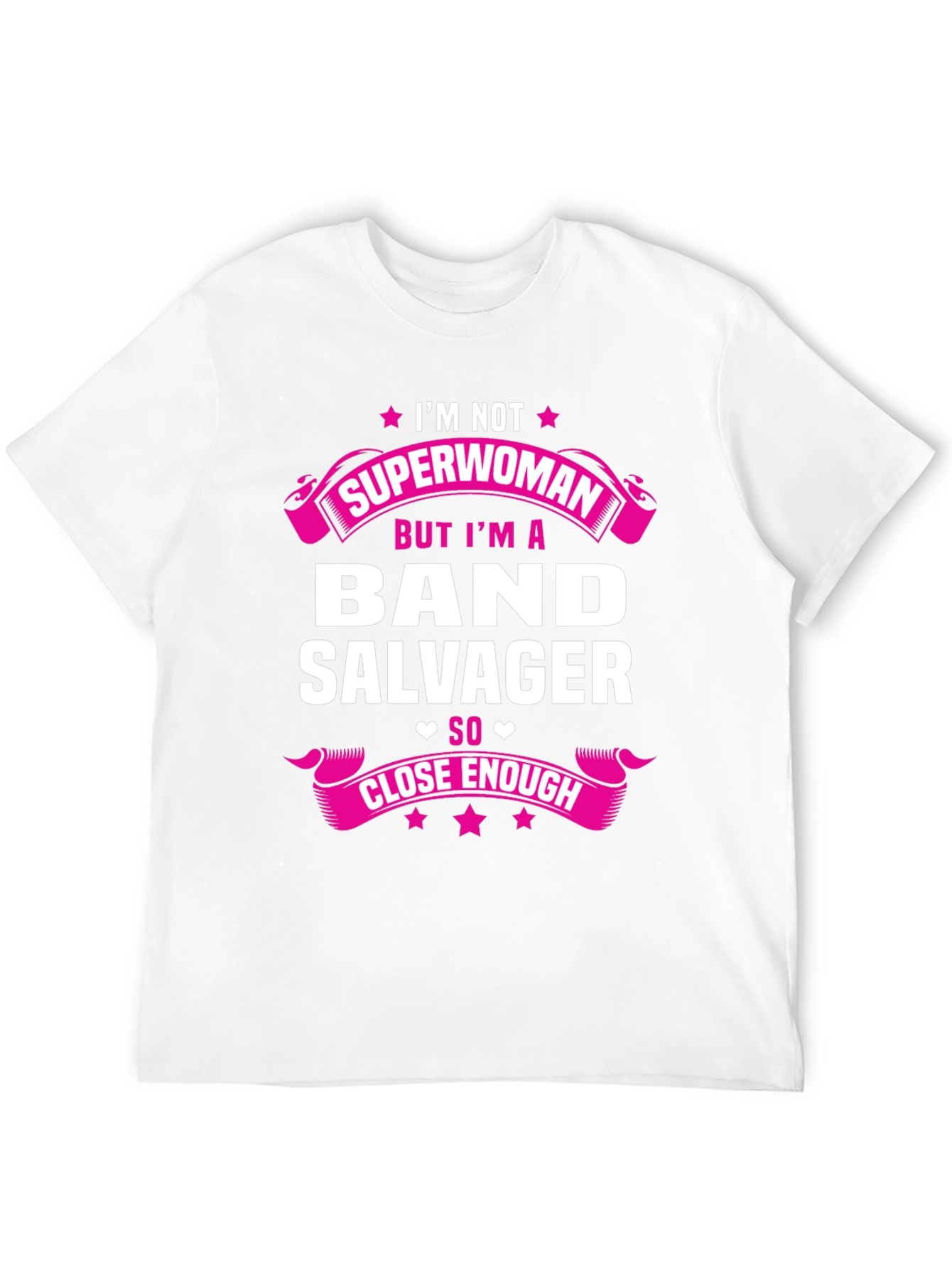 Band Salvager Graphic Tee - Novelty T-Shirt