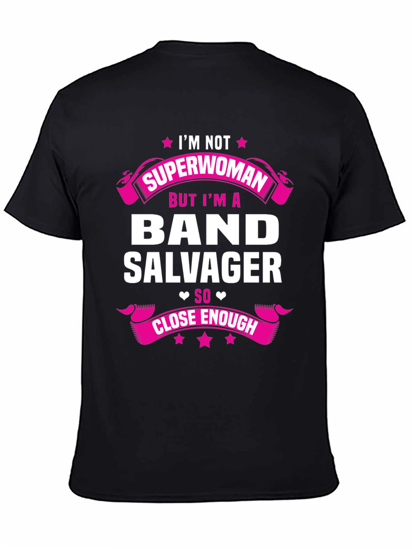 Band Salvager Graphic Tee - Novelty T-Shirt