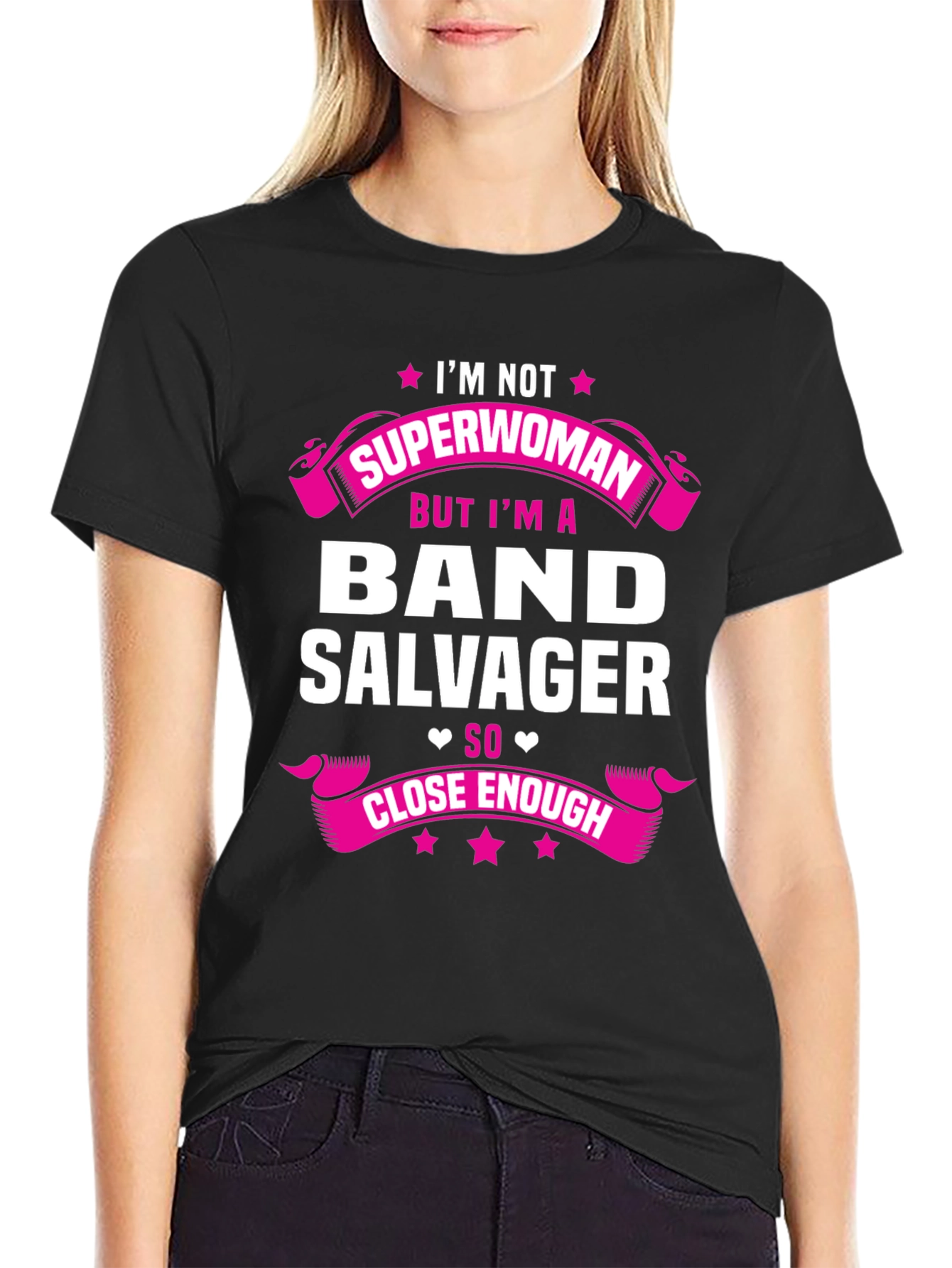 Band Salvager Graphic Tee - Novelty T-Shirt