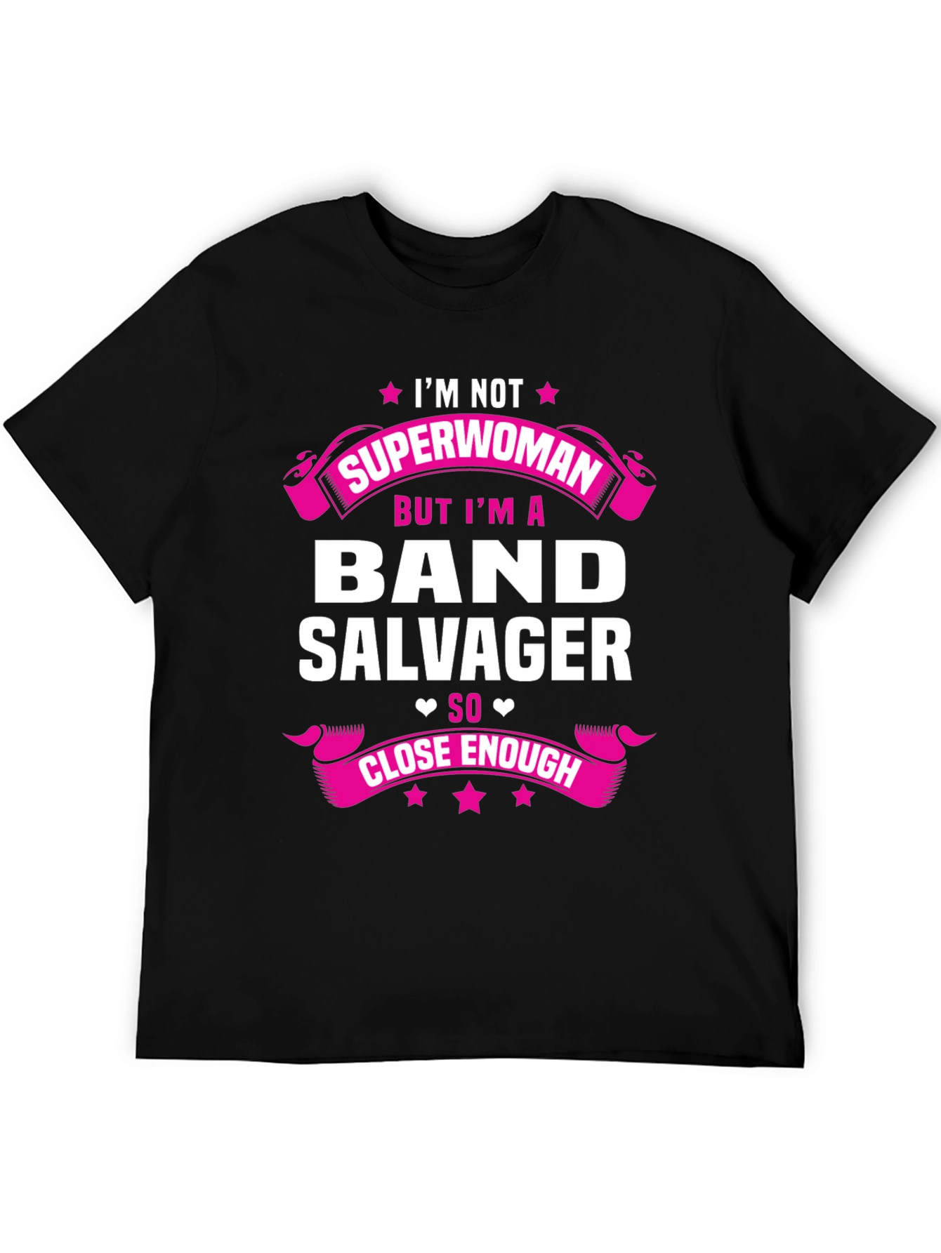 Band Salvager Graphic Tee - Novelty T-Shirt