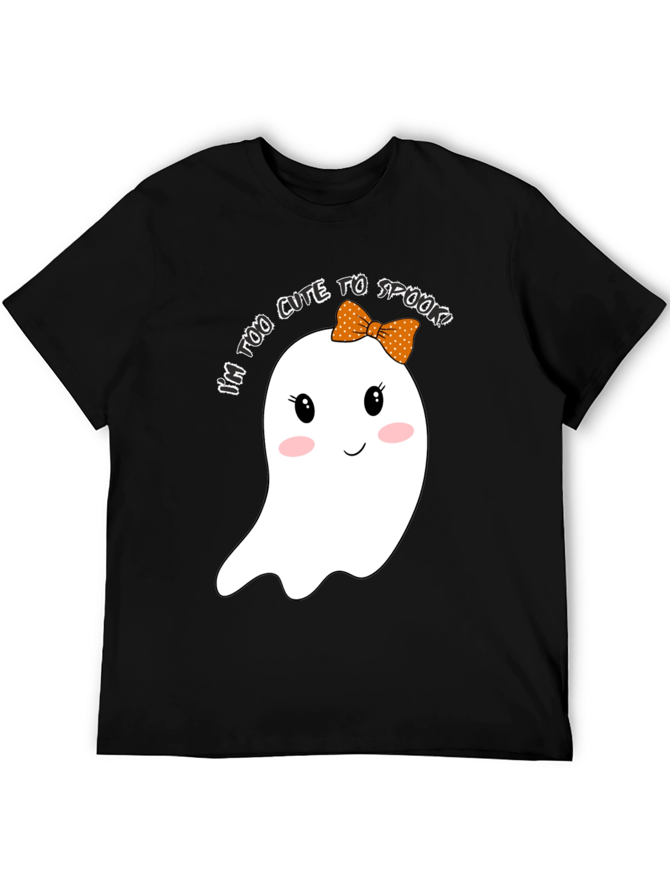 Cute Halloween Ghost Graphic T-Shirt
