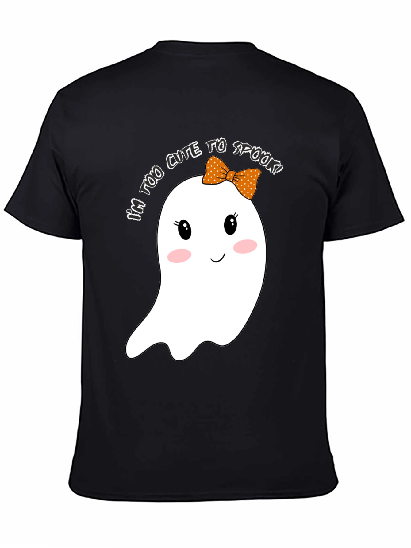 Cute Halloween Ghost Graphic T-Shirt