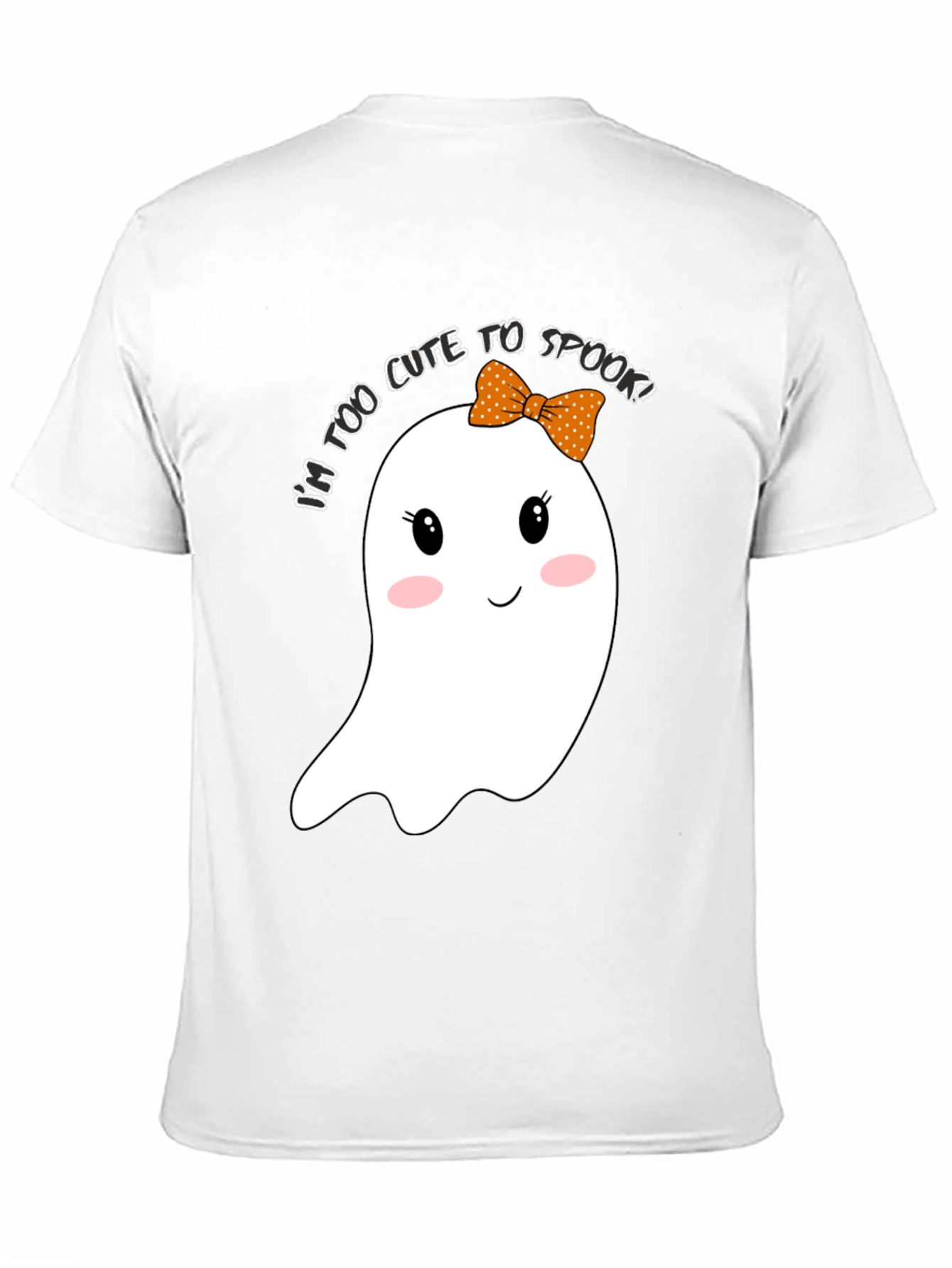 Cute Halloween Ghost Graphic T-Shirt