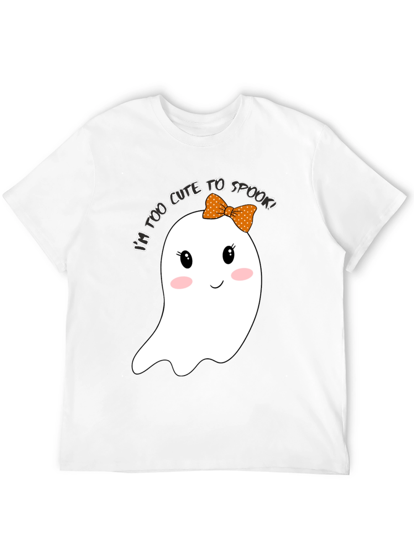 Cute Halloween Ghost Graphic T-Shirt