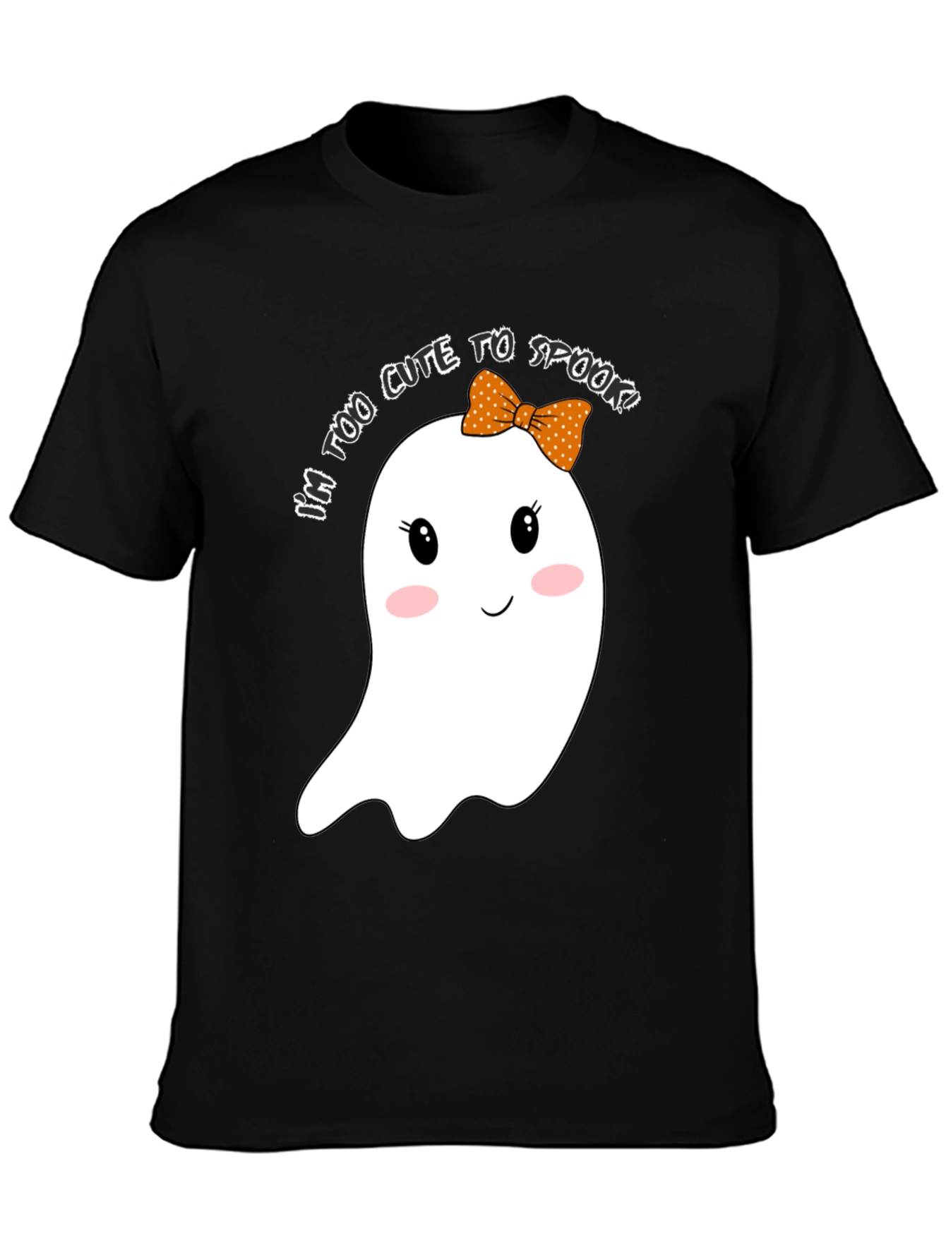 Cute Halloween Ghost Graphic T-Shirt