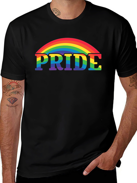 Pride Rainbow Graphic Tee