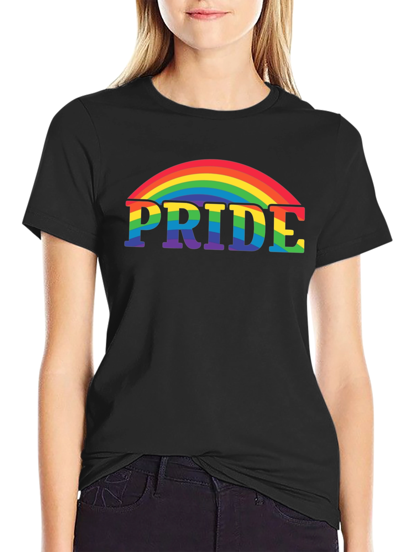Pride Rainbow Graphic Tee