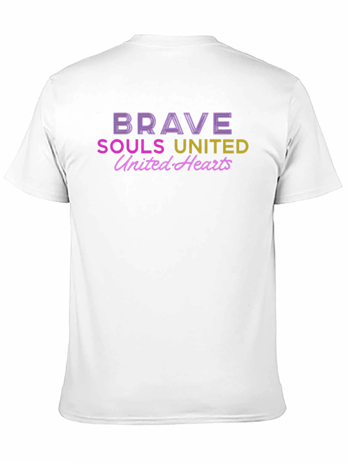 Brave Souls United Graphic T-Shirt - Black