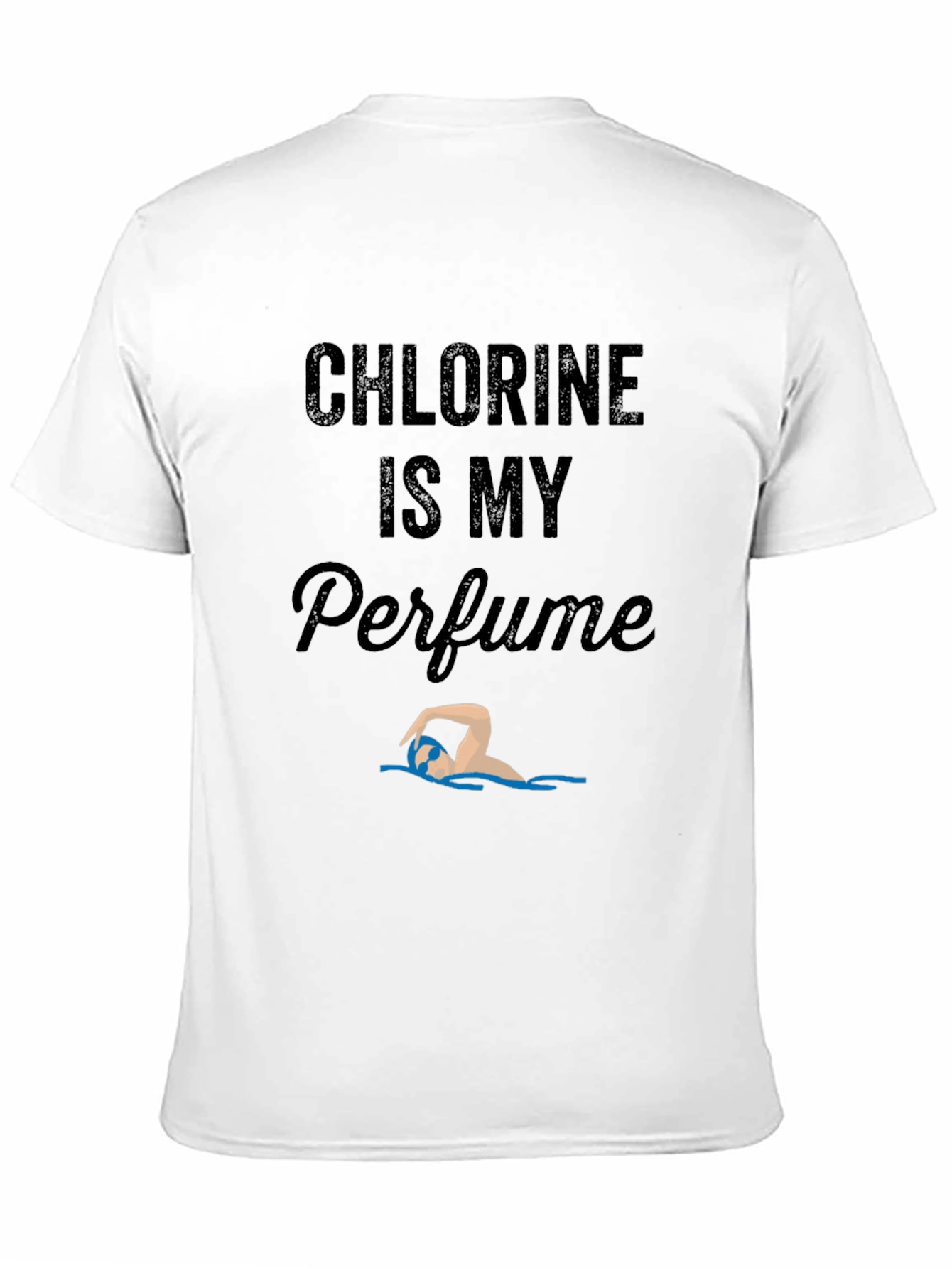 Chlorine Is My Perfume Swimmer Graphic Tee