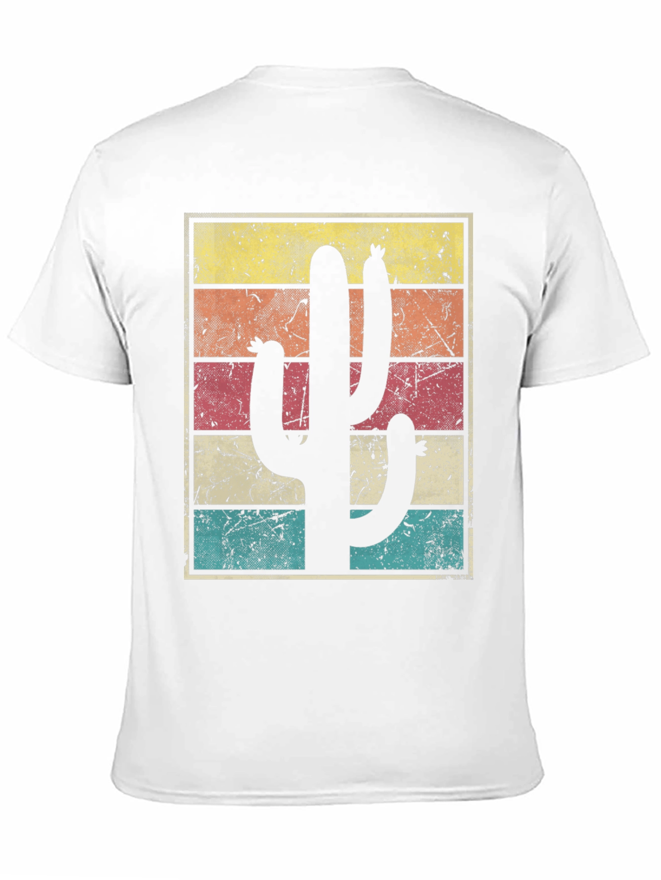 Retro Cactus Graphic T-Shirt