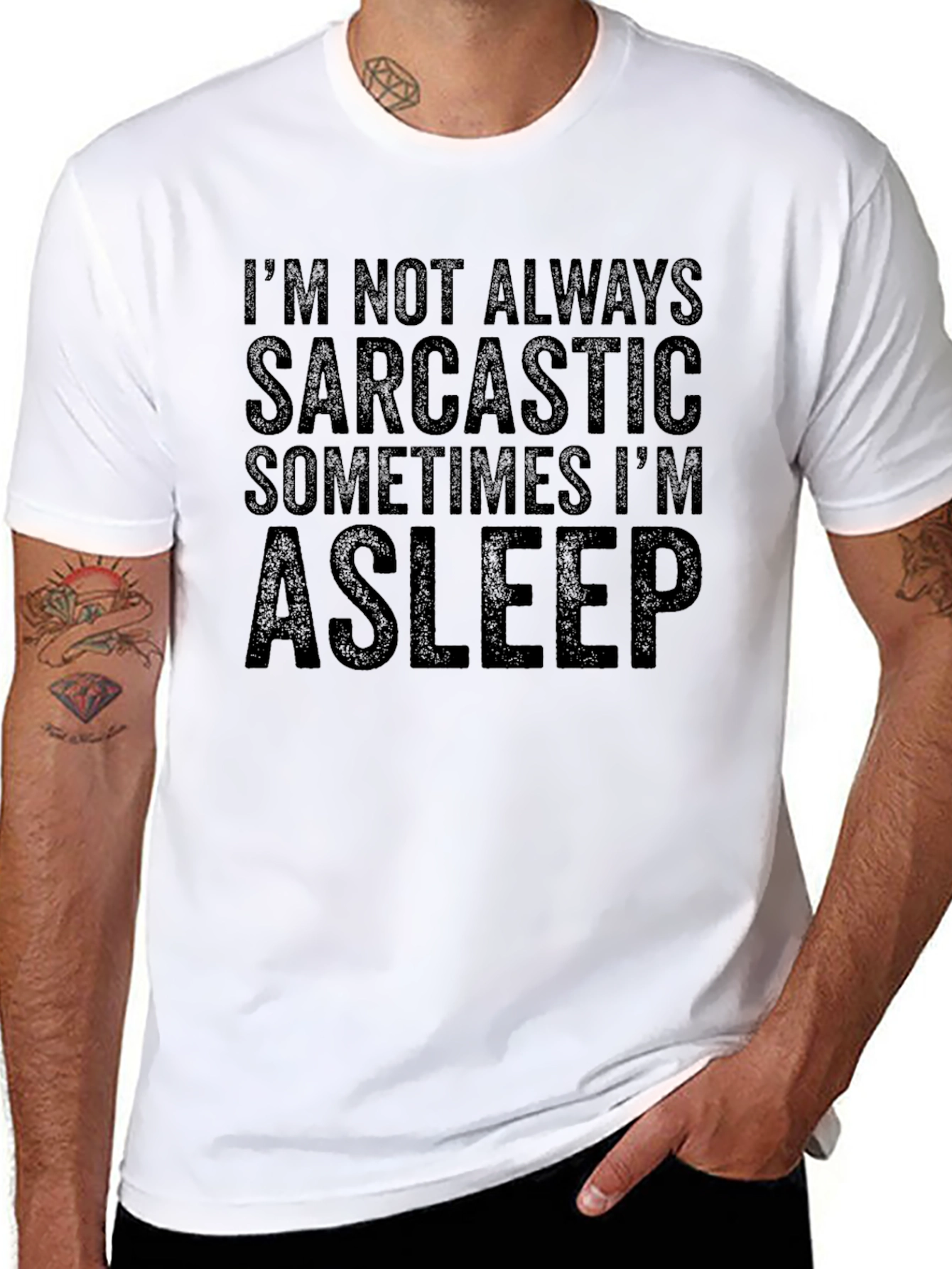 Sarcastic Sleep T-Shirt - Funny Mens Tee
