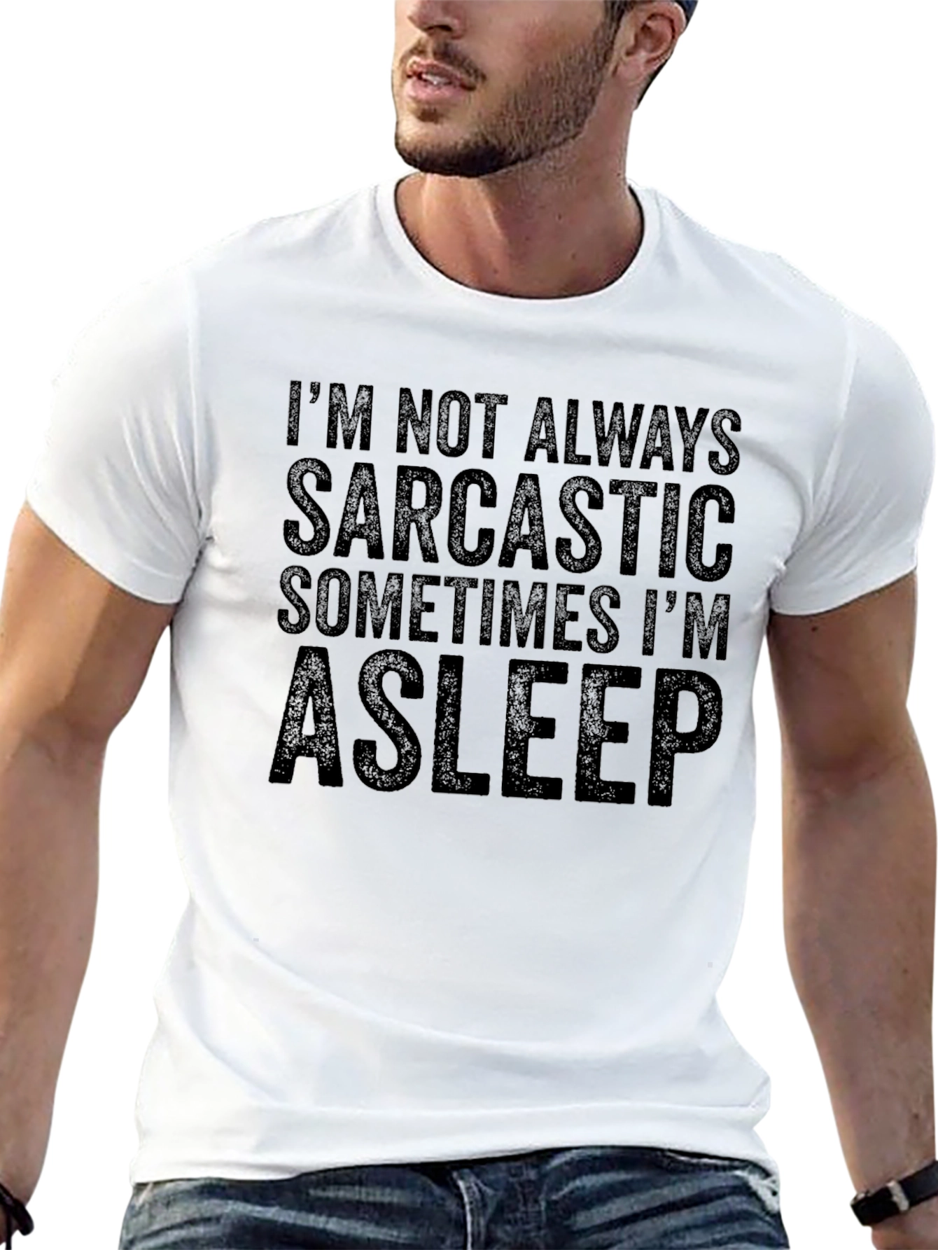 Sarcastic Sleep T-Shirt - Funny Mens Tee